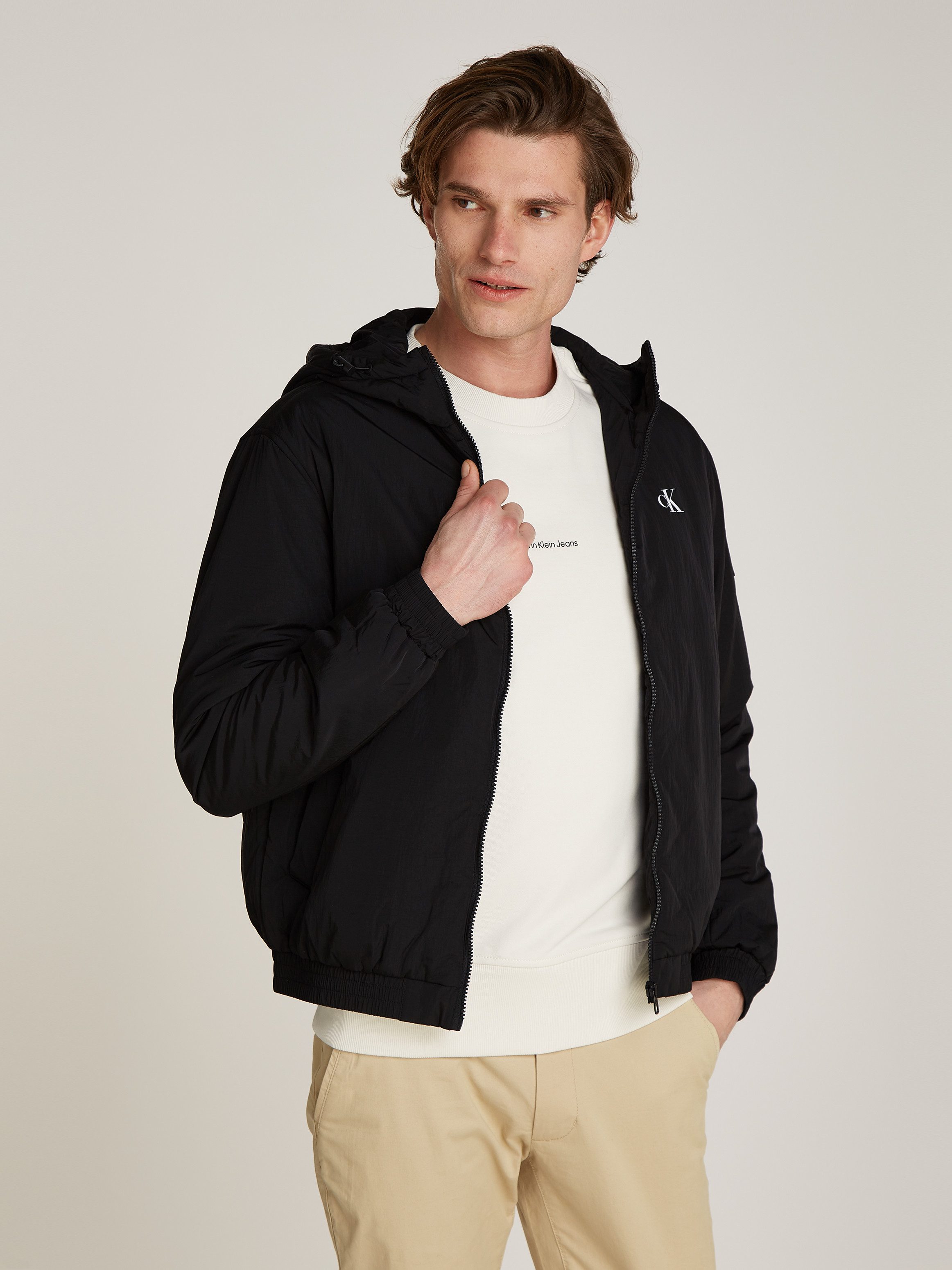 Calvin Klein Outdoorjack PADDED HOODED HARRINGTON