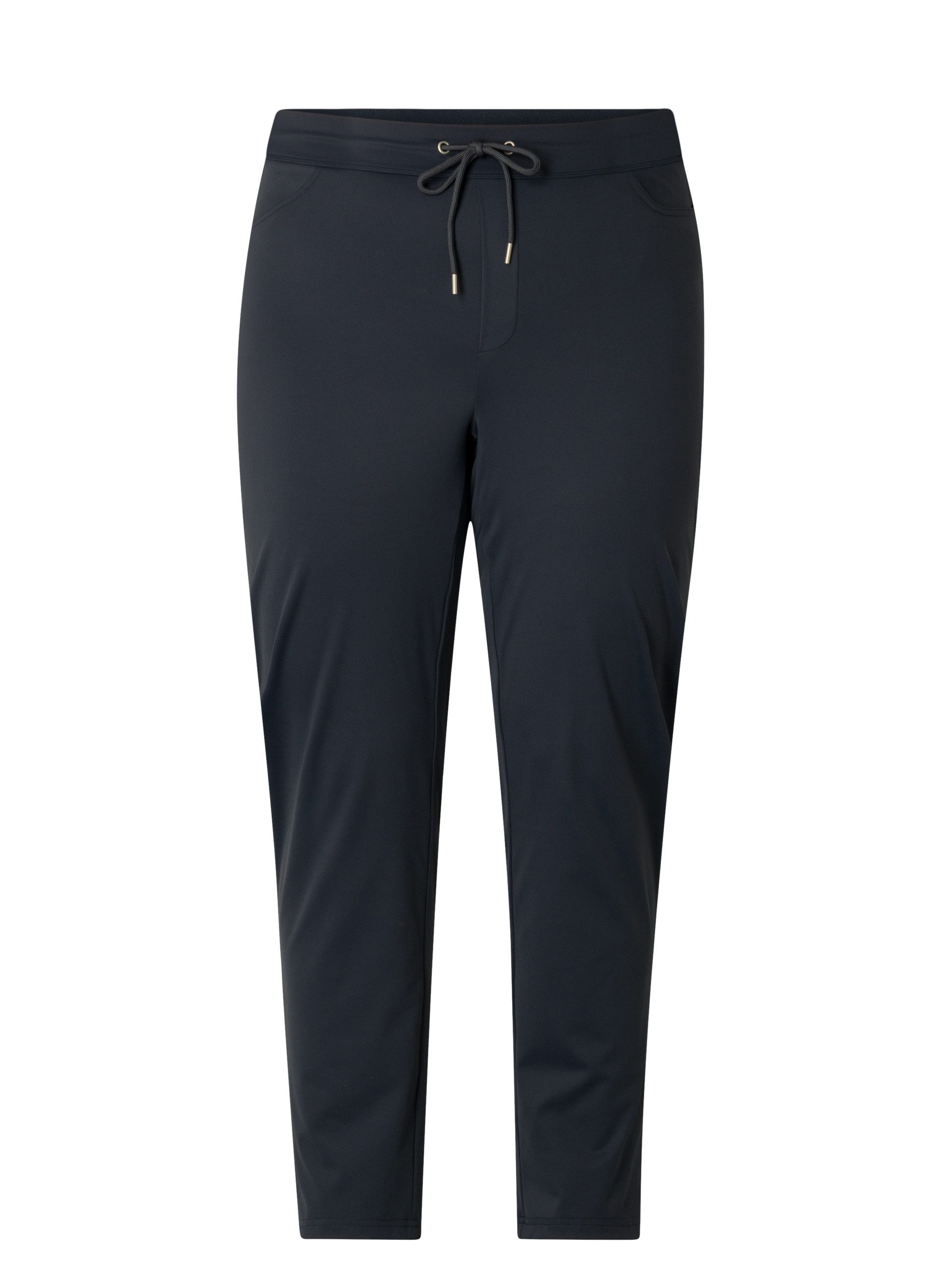 Base Level Curvy Stoffen broek Liana met stretch en koord, in jeggings-stijl