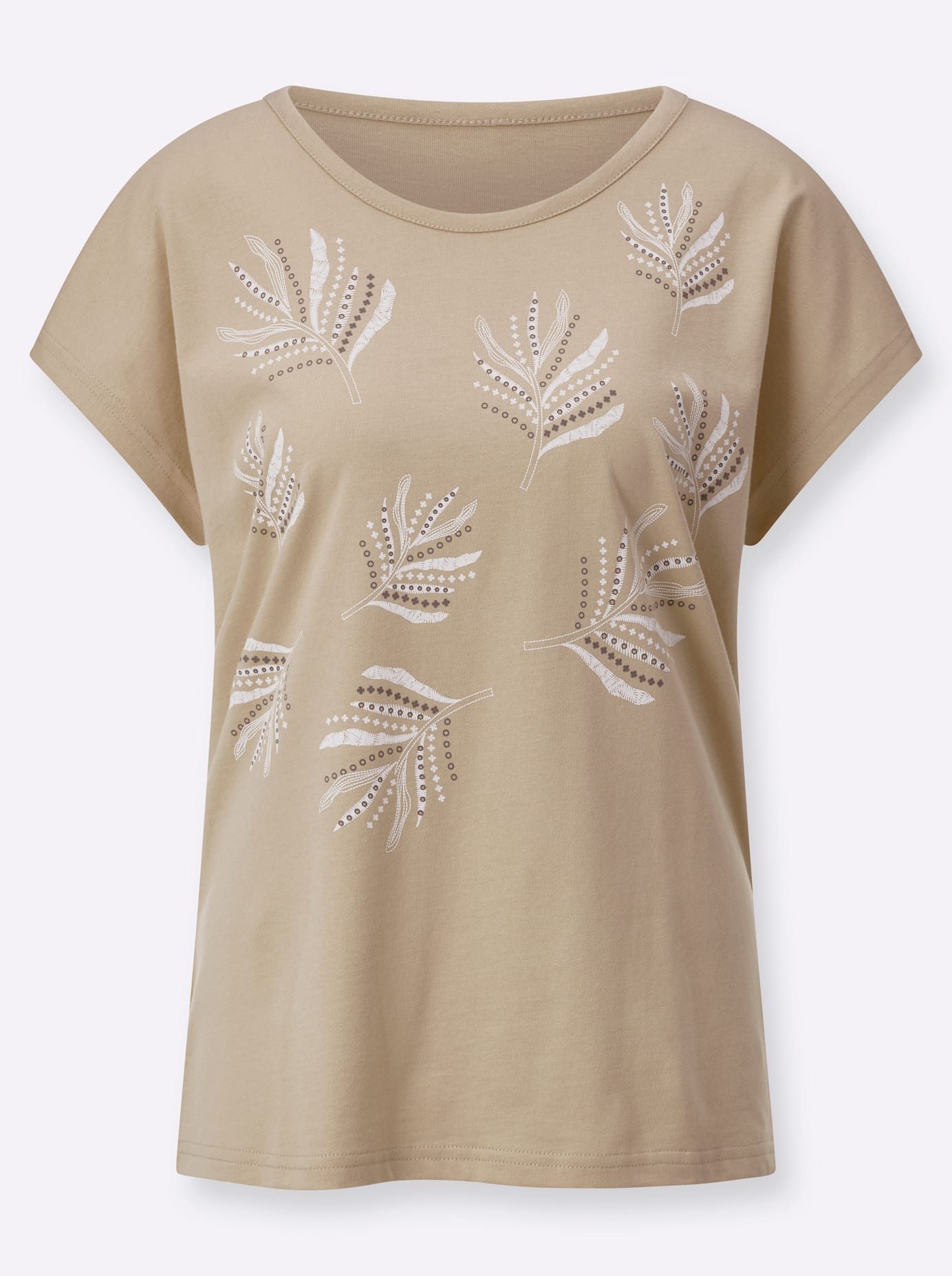 Classic Basics Shirt met ronde hals Shirt (1-delig)
