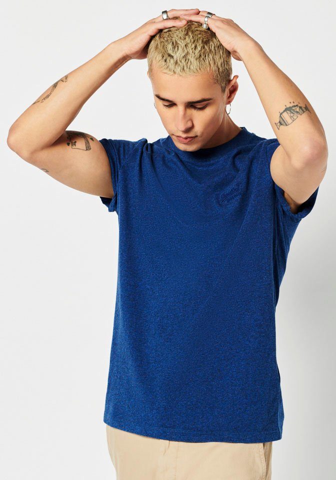 Superdry Shirt met ronde hals Vintage Logo Emb Te