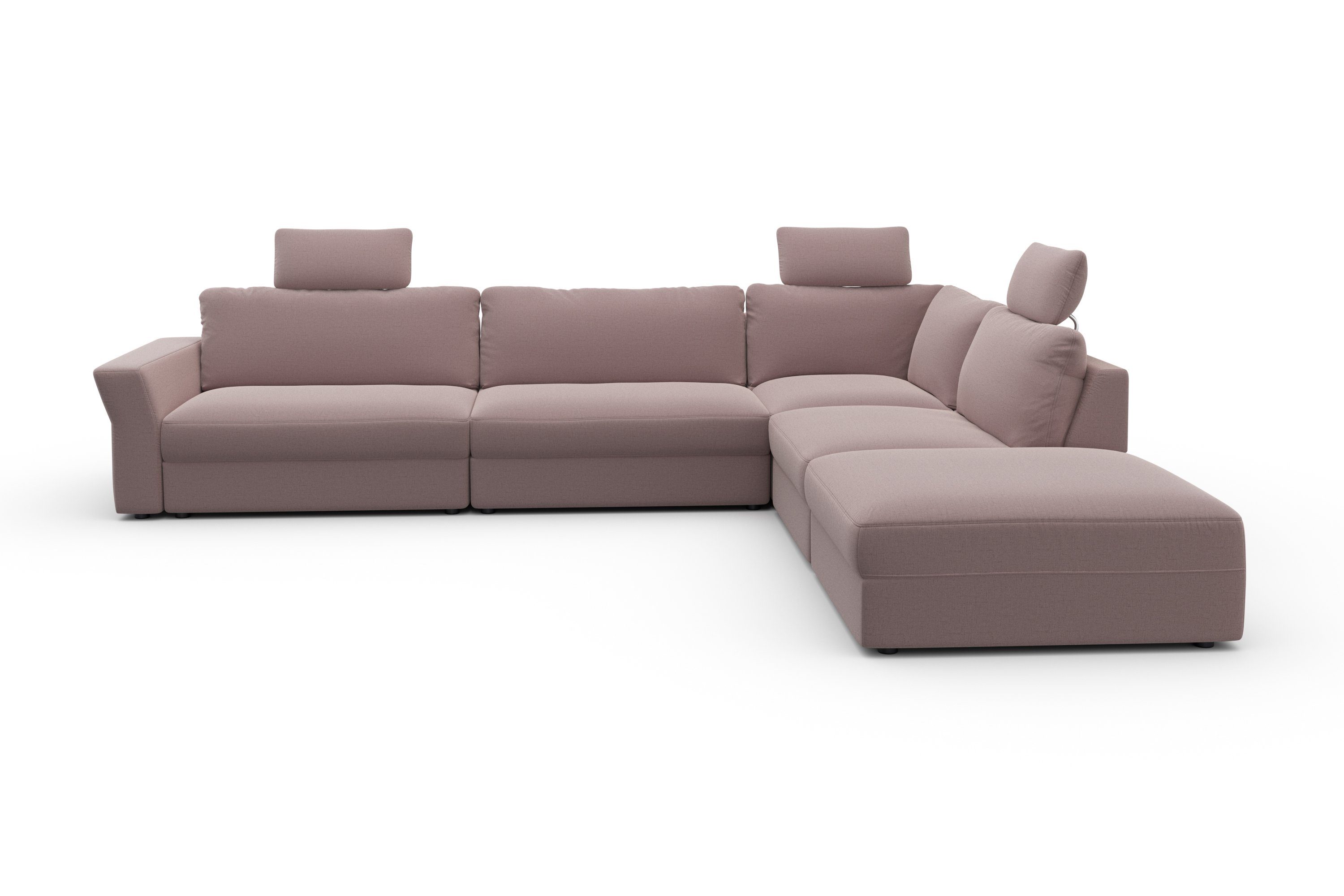 sit&more Hoekbank Cadabra L-vorm Breedte 356 cm, met zitdiepteverstelling