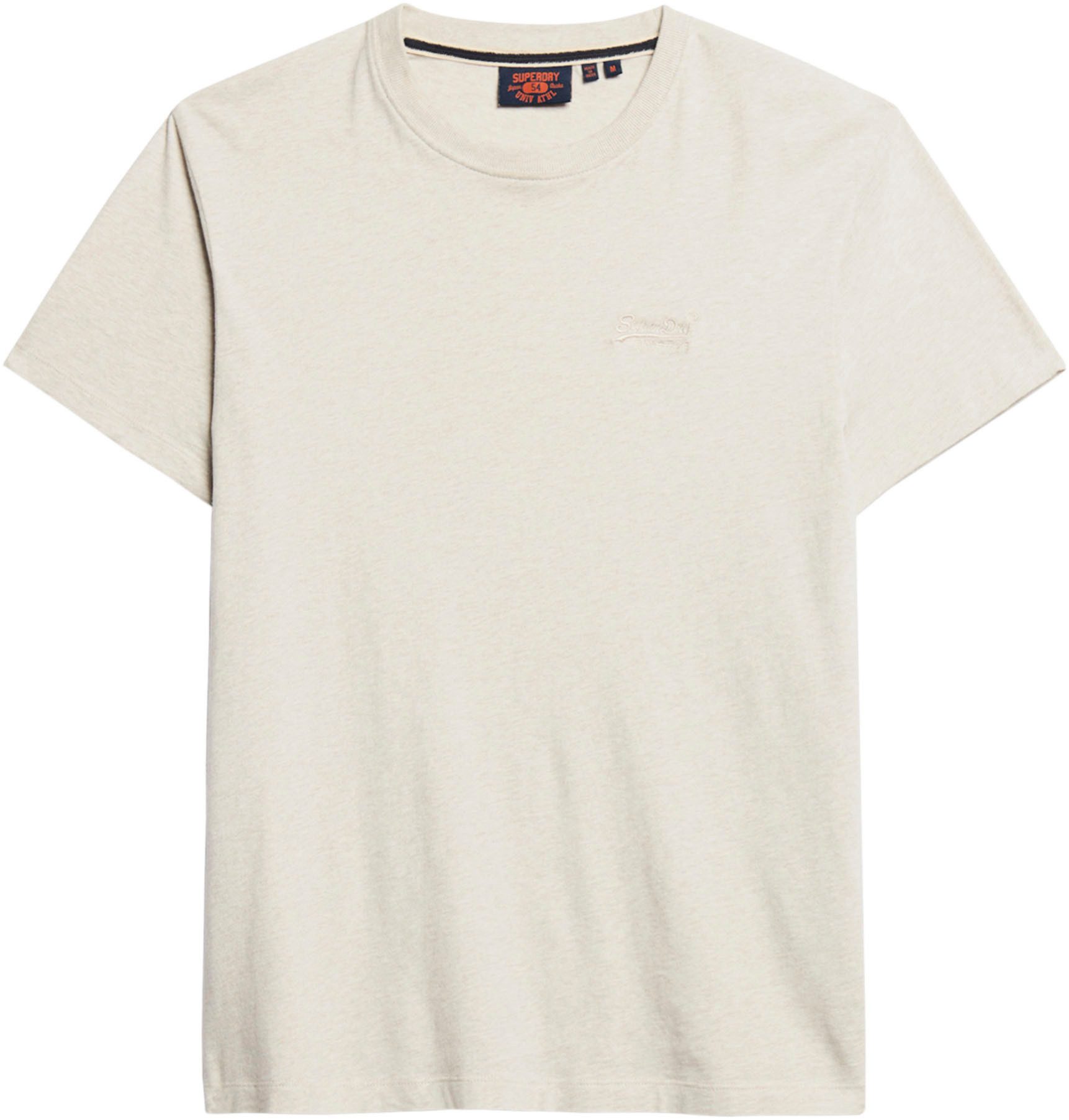 Superdry Shirt met ronde hals ESSENTIAL LOGO EMB TEE