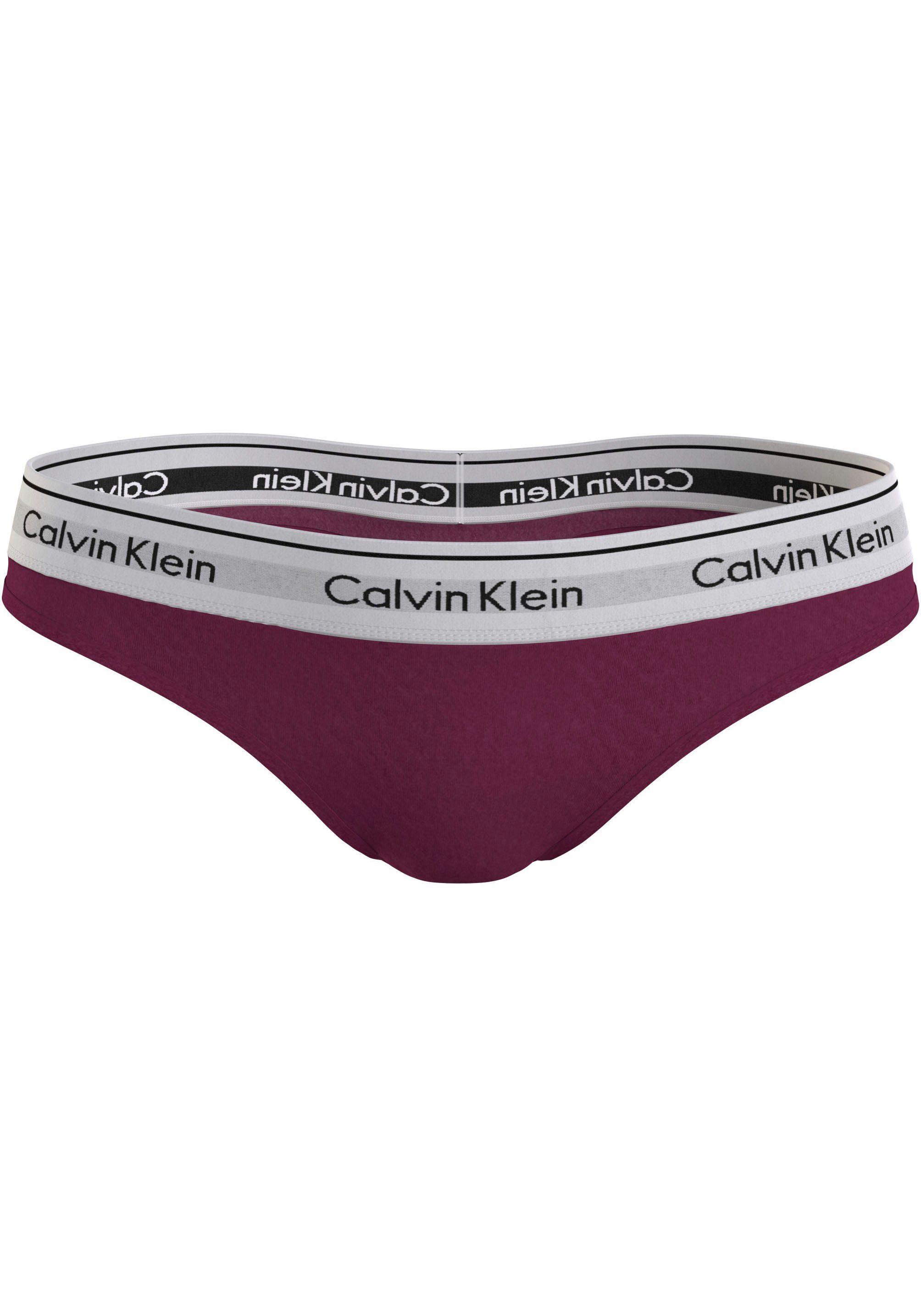 Calvin Klein Underwear String met elastische band met label