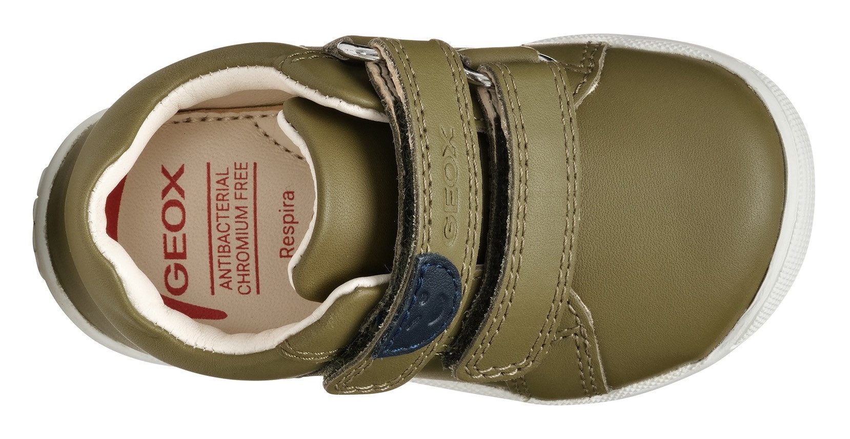 Geox Babyschoentjes B MACCHIA BOY , babyschoen, klittenbandschoen, sneaker voor loopbeginner