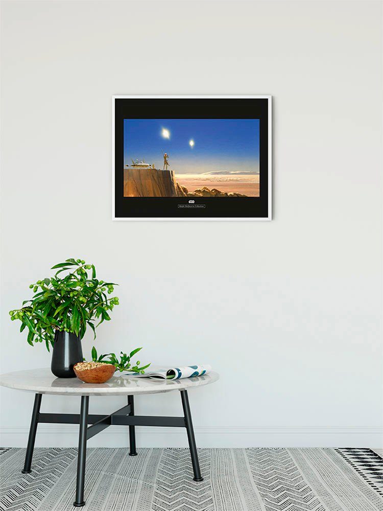 Komar Wanddecoratie Star Wars Classic RMQ Mos Eisley Edge Wanddecoratie voor de kinderkamer - zonder lijst (1 stuk)
