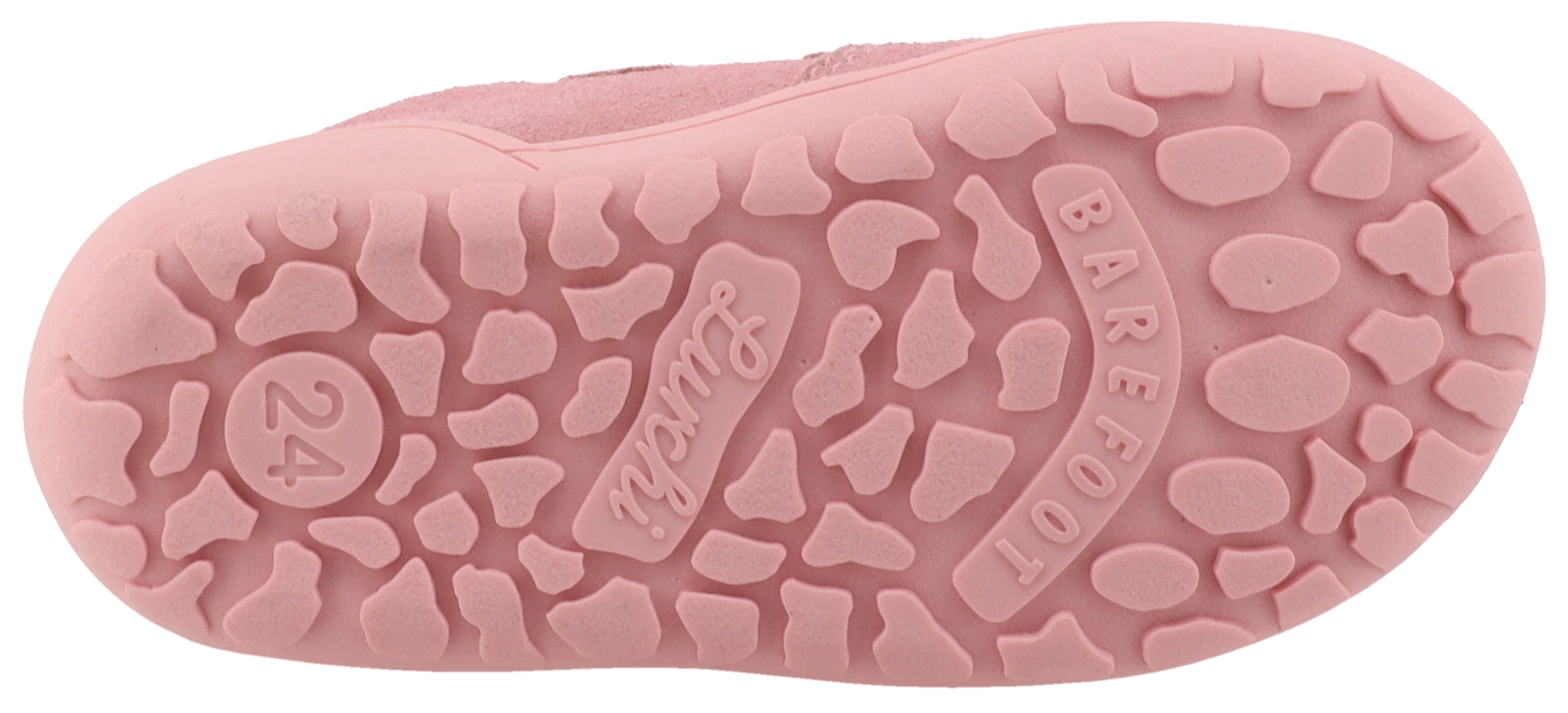 Lurchi Barefootschoenen Jola Barefoot , lage schoen, sneaker met bloemen, maat sjabloon te downloaden