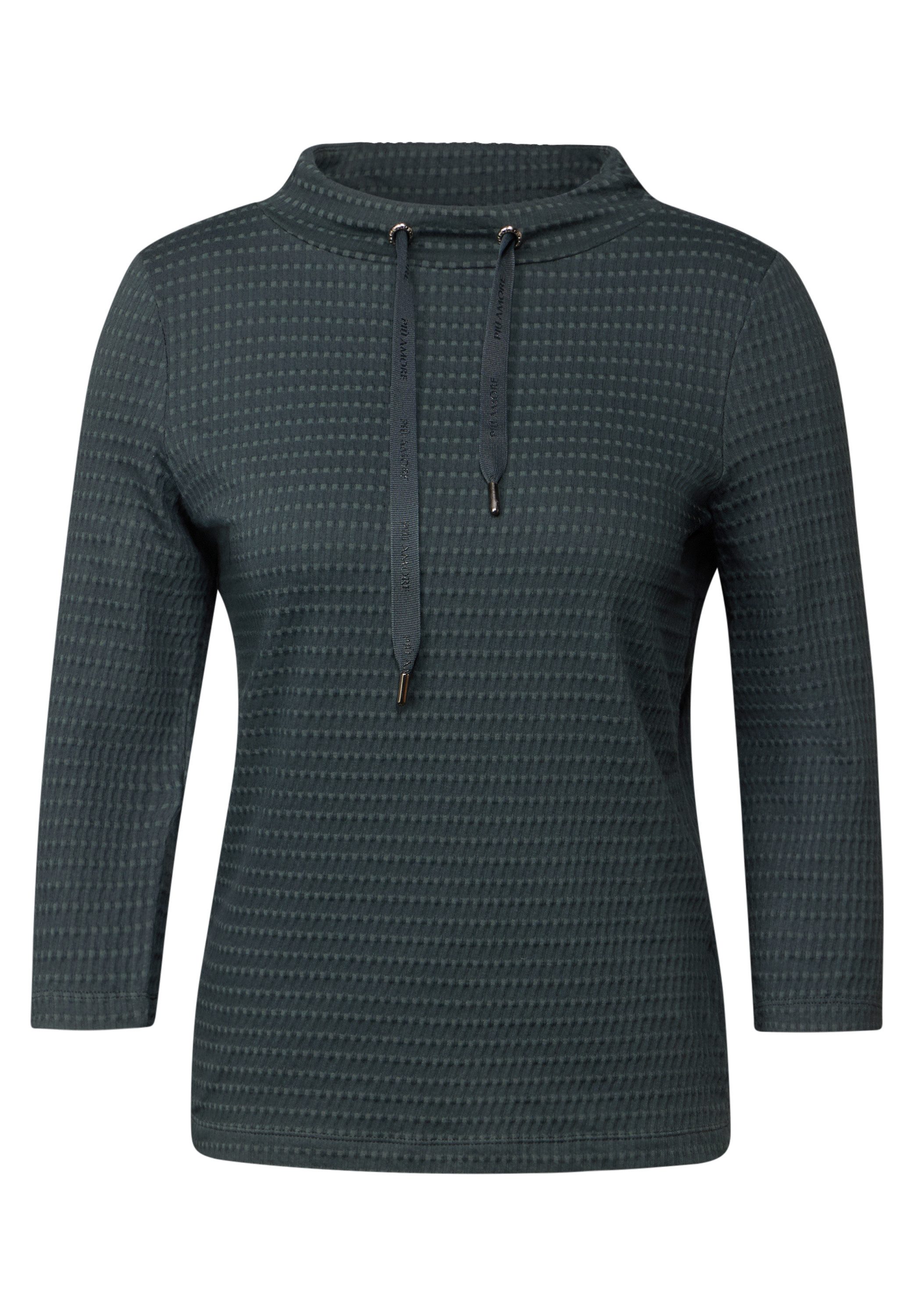 Cecil Shirt met 3/4 mouwen met structuurmotief