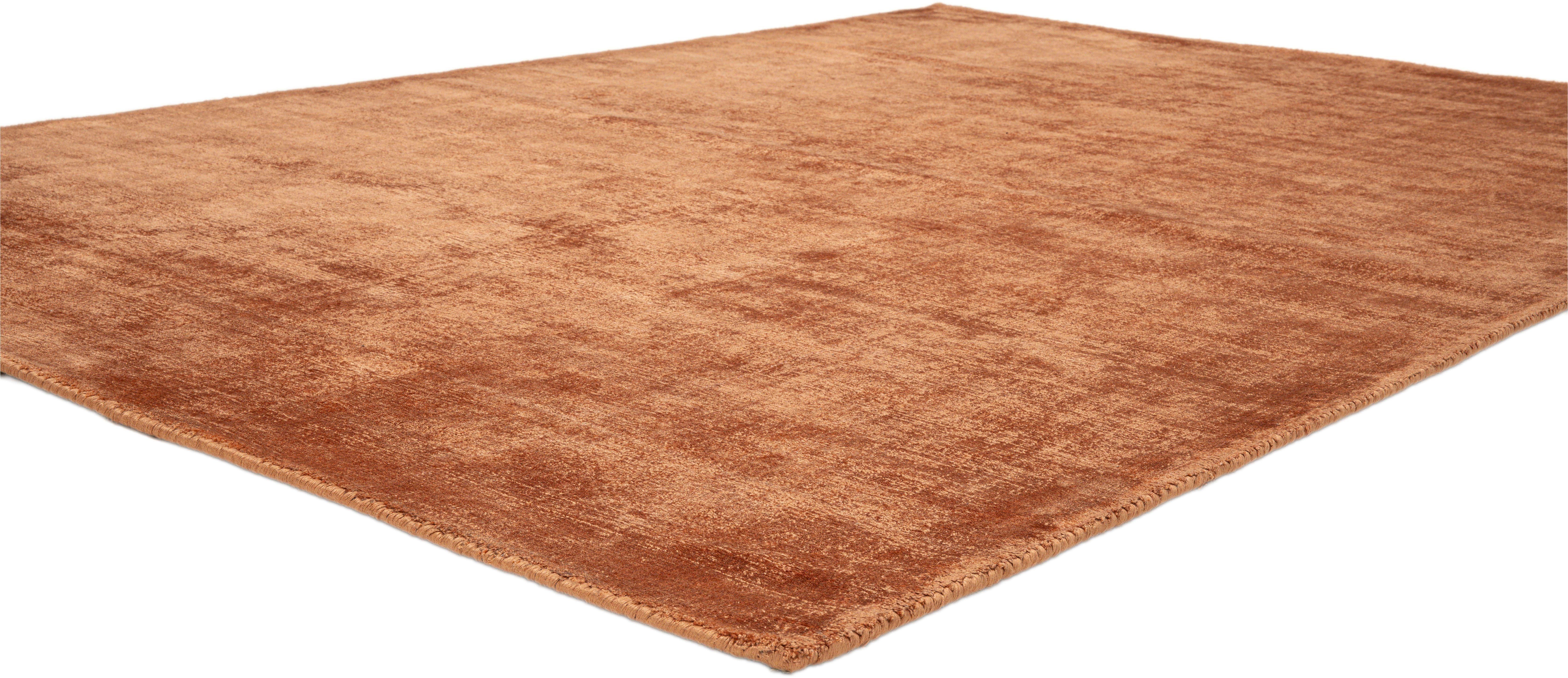 TOM TAILOR HOME Vloerkleed Shine uni Handgeweven vloerkleed, 100% viscose, met de hand geweven, met elegante glans