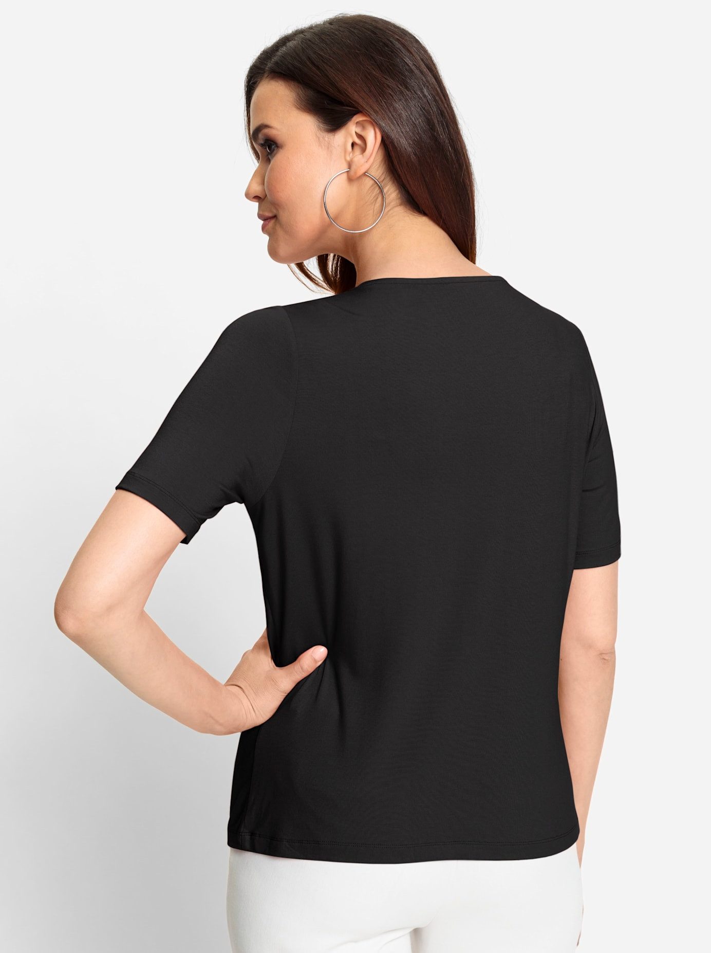 Lady Shirt met korte mouwen Shirt (1-delig)