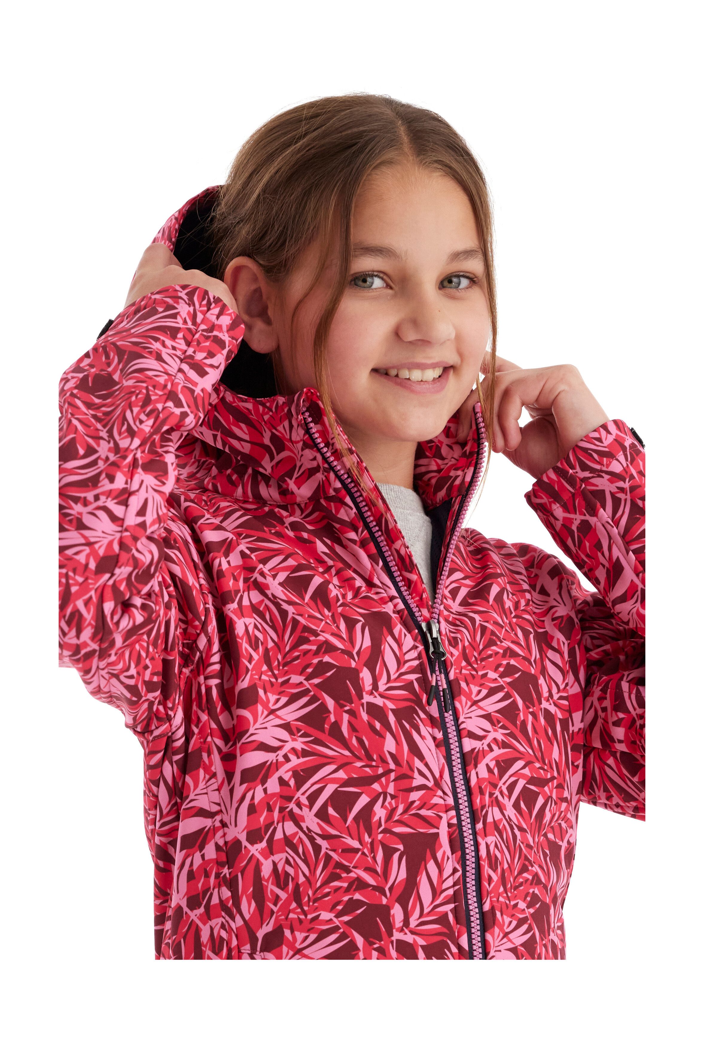 Killtec Softshell-jack Meisjes Softshell-jack Print