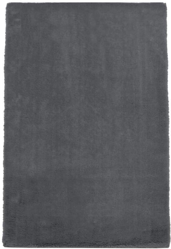 Carpet City Badmat Topia Mats, badmat uni Hoge pool, konijnenvacht-touch, polyester, badmat, wasbaar (1 stuk)