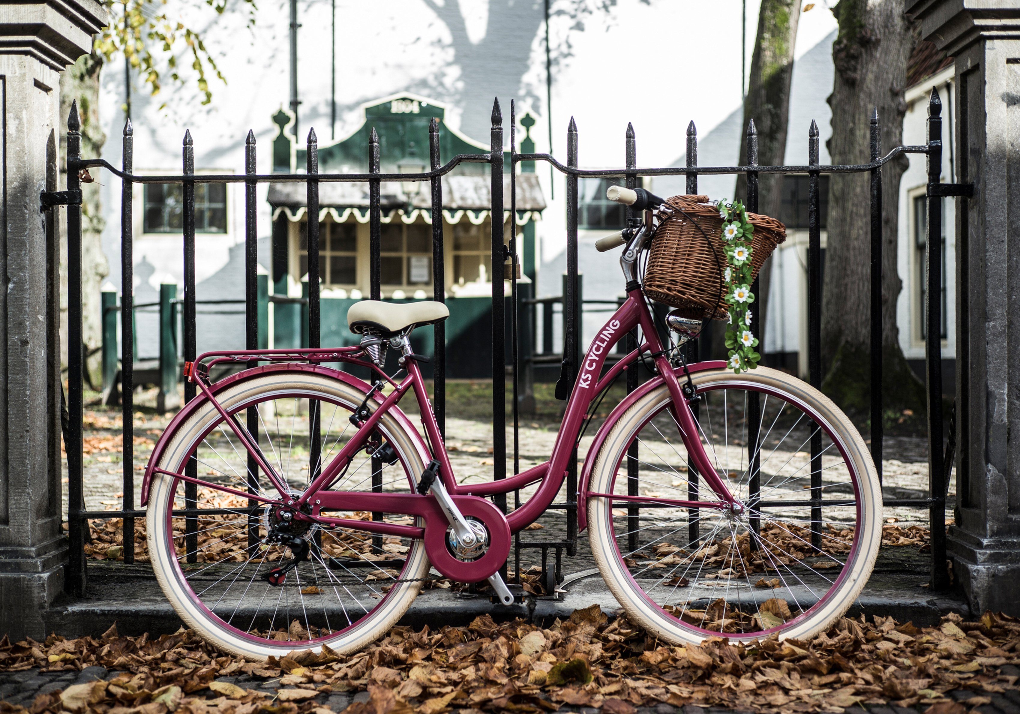 KS Cycling Citybike BALLOON voor heren, kettingversnelling