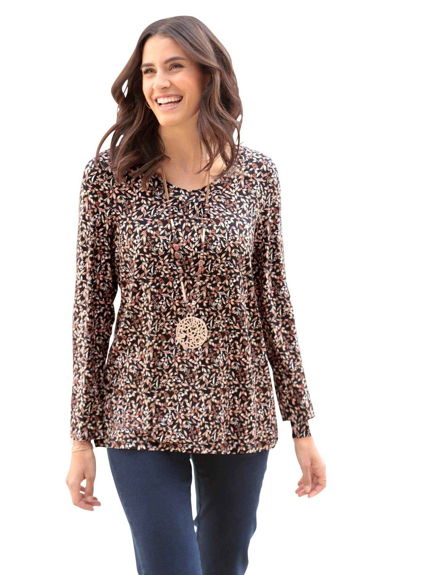 Classic Inspirationen Tuniekshirt (1-delig) dames tunieken maat 36 zwart