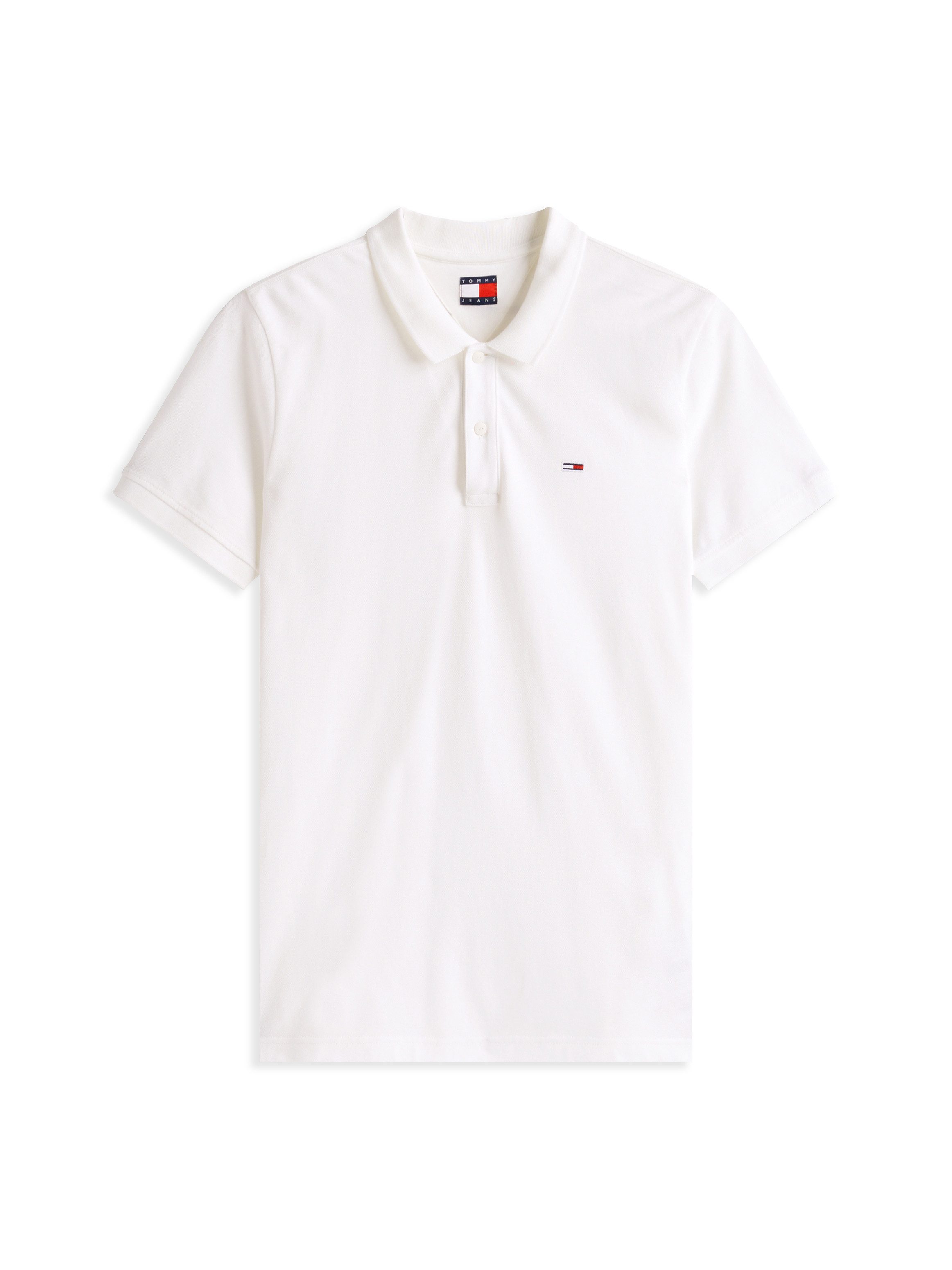 TOMMY JEANS Poloshirt TJM SLIM PLACKET POLO EXT