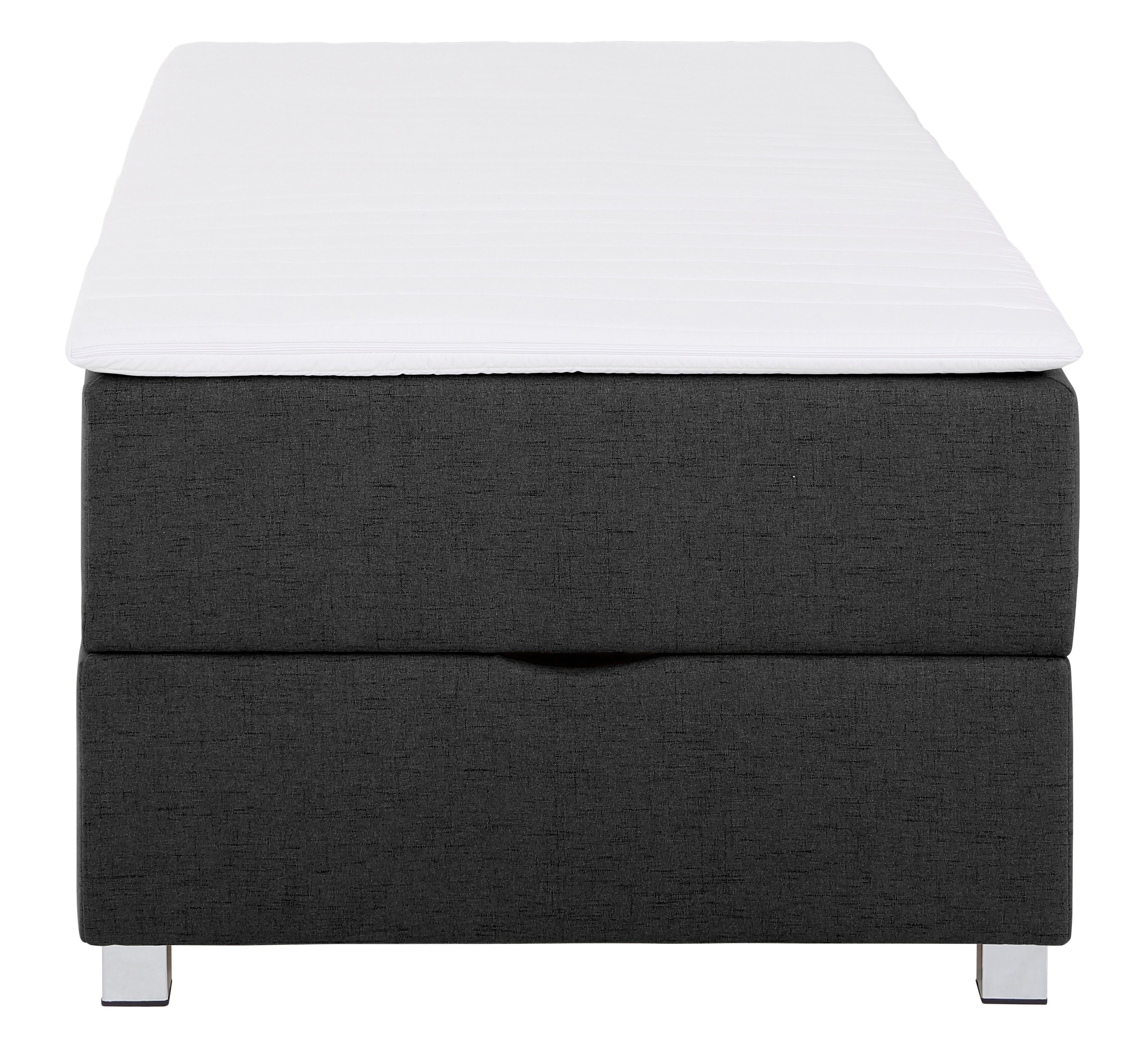 INOSIGN Boxspring Alexis zonder hoofdbord - ideaal voor ruimtes met schuine plafonds, in 4 breedten