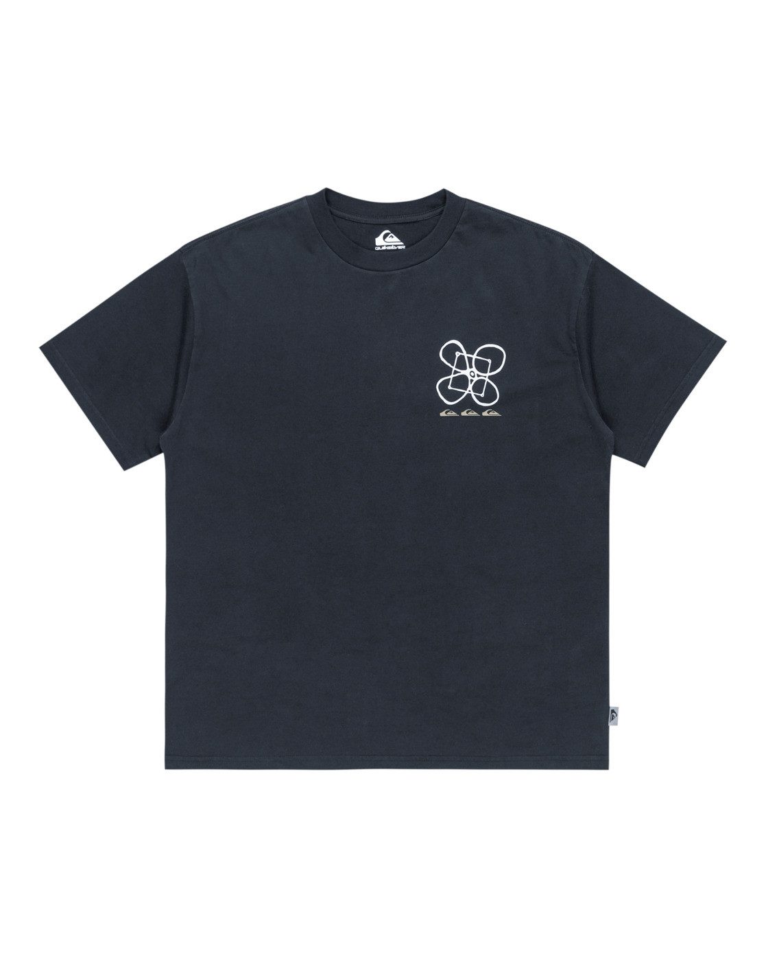 Quiksilver T-shirt Outside Inside