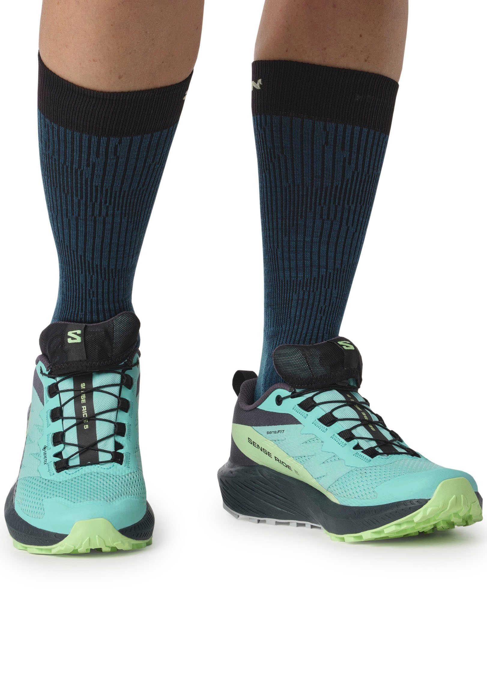 Salomon Trailrunningschoenen SENSE RIDE 5 GORE-TEX® W waterdicht, trailrunningschoenen