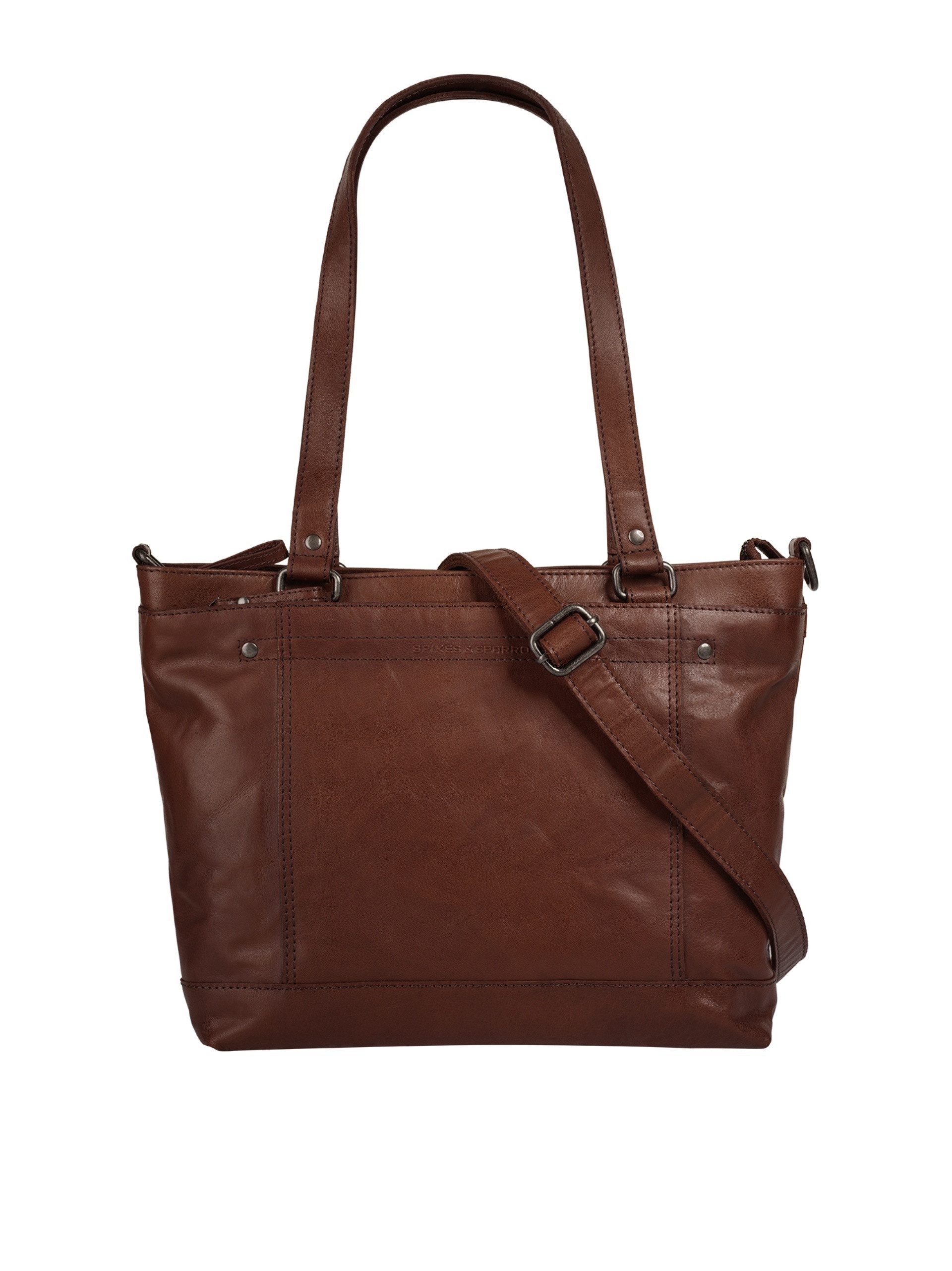 Spikes & Sparrow Shopper echt leder