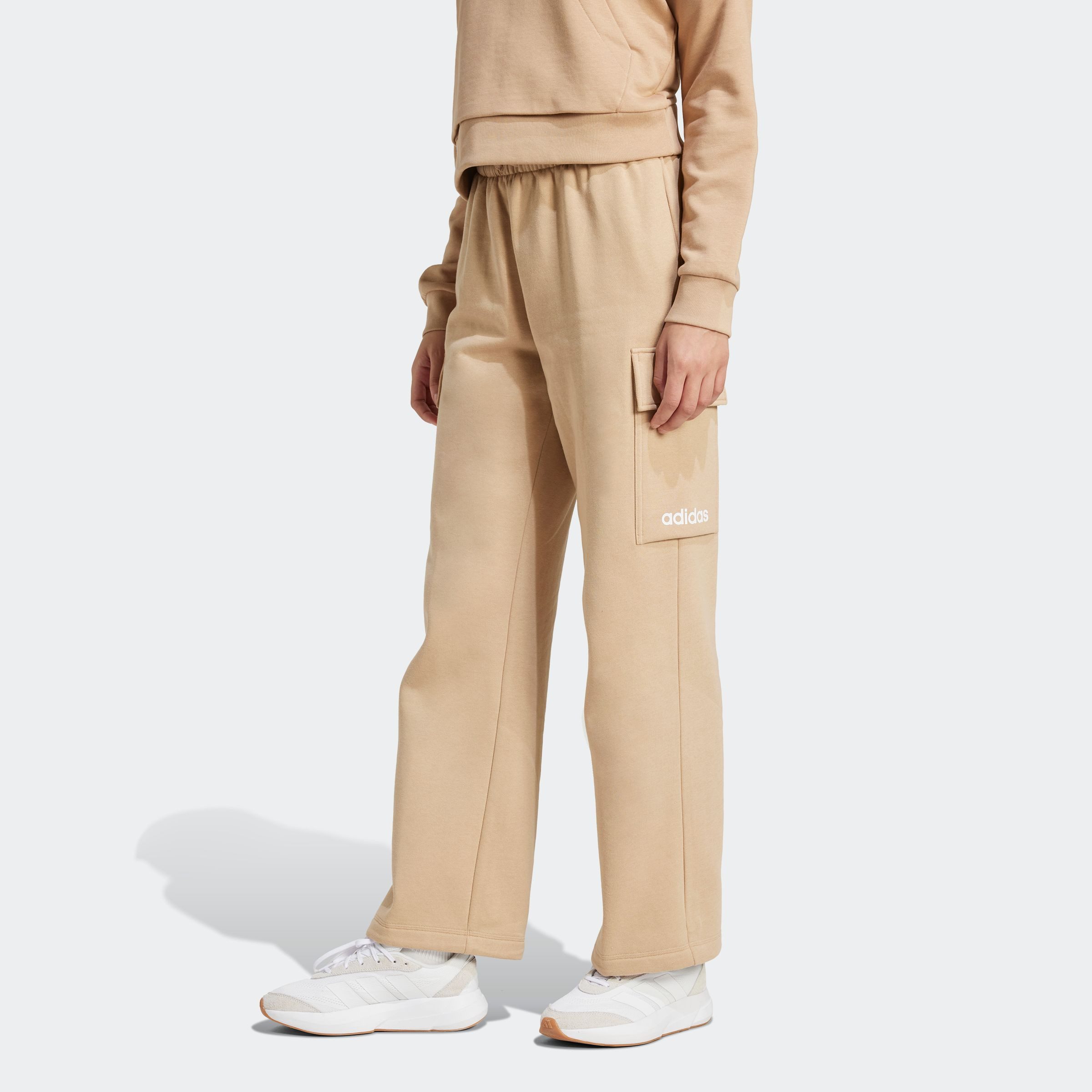 adidas Sportswear Sportbroek W LIN FL CARGO (1-delig)