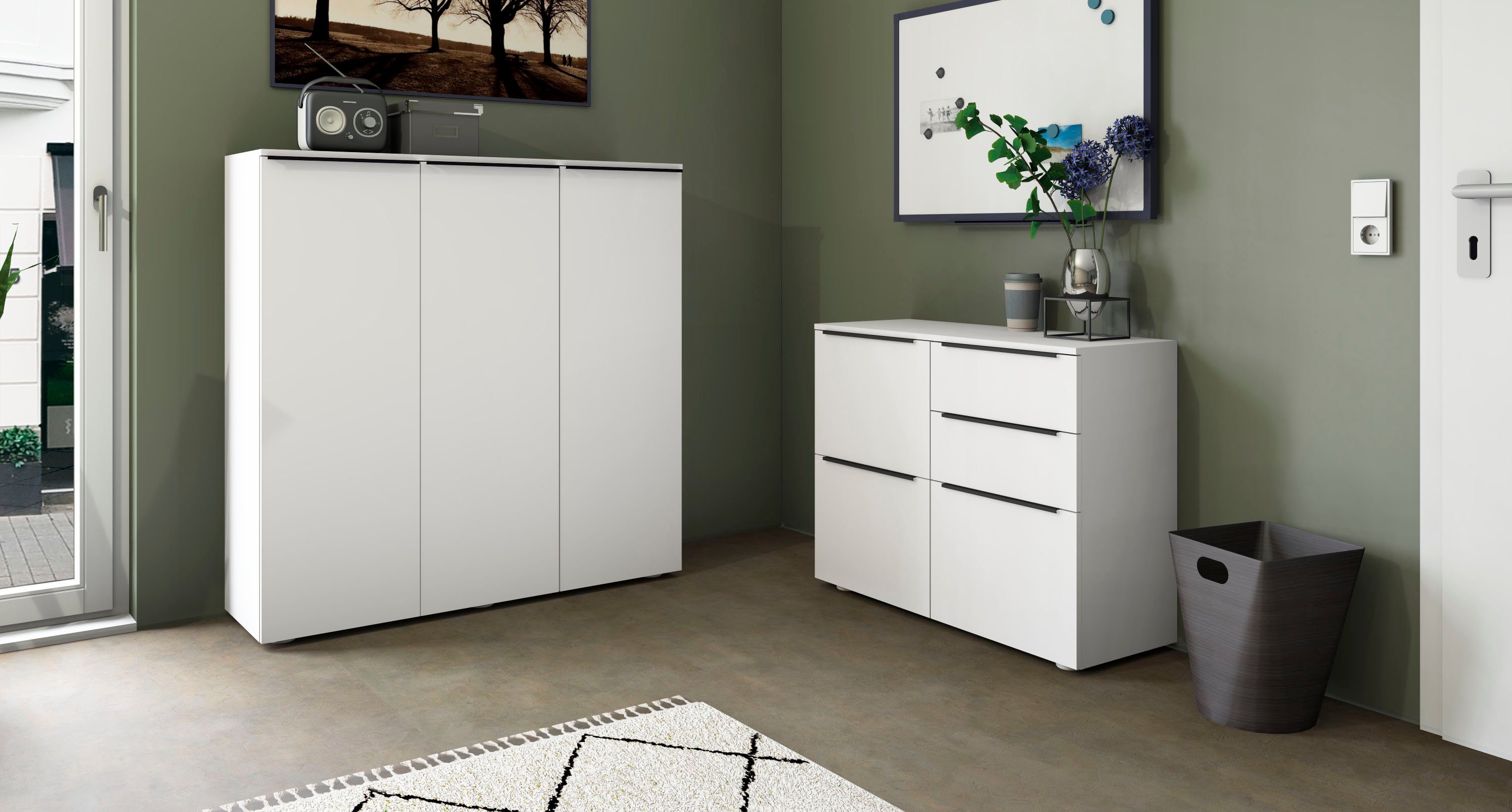 borchardt Möbel Archiefkast Tom Breedte 114 cm, multifunctionele kast