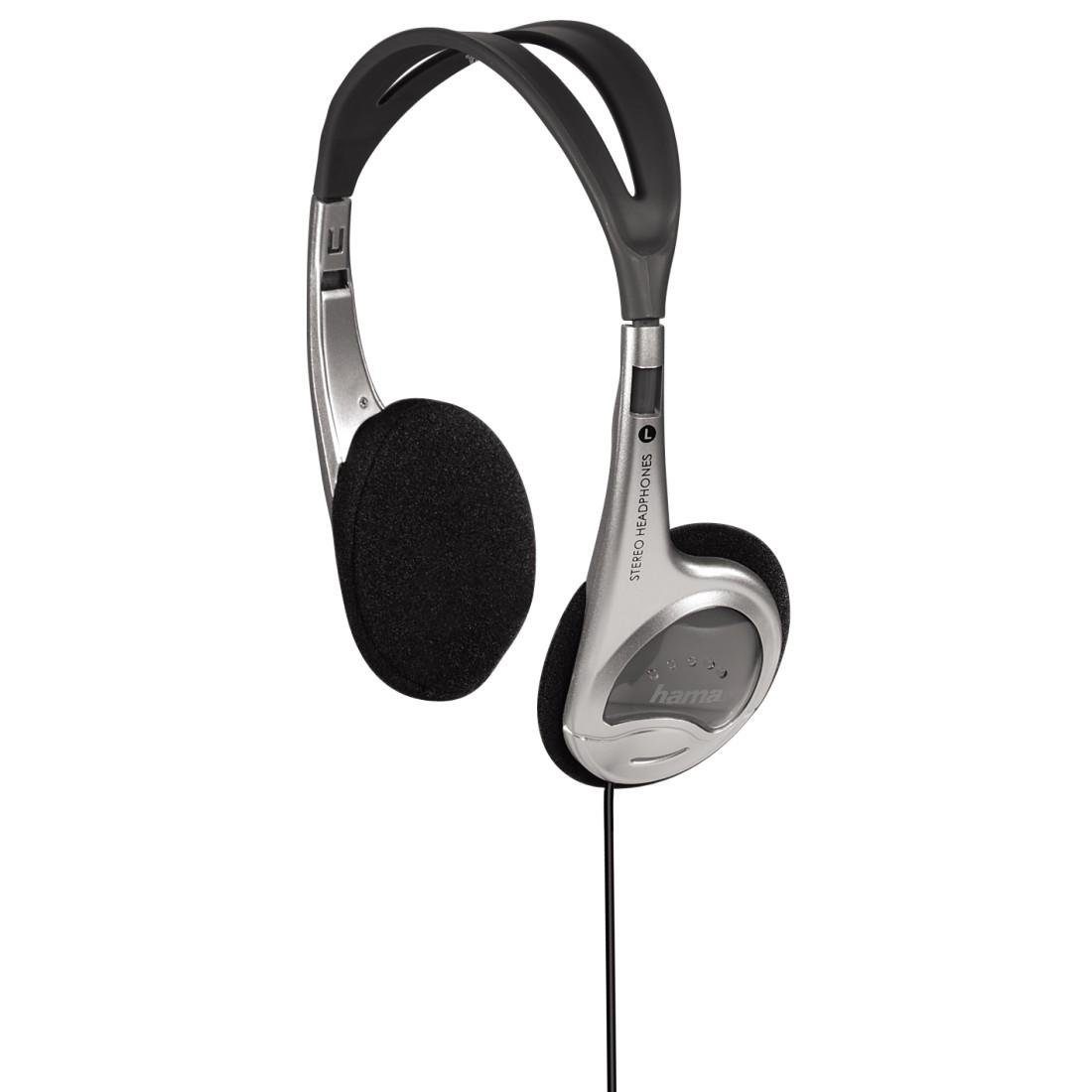 Hama On-ear-hoofdtelefoon On-Ear Stereo Headset voor MP3-spelers, 3,5 mm jackaansluiting