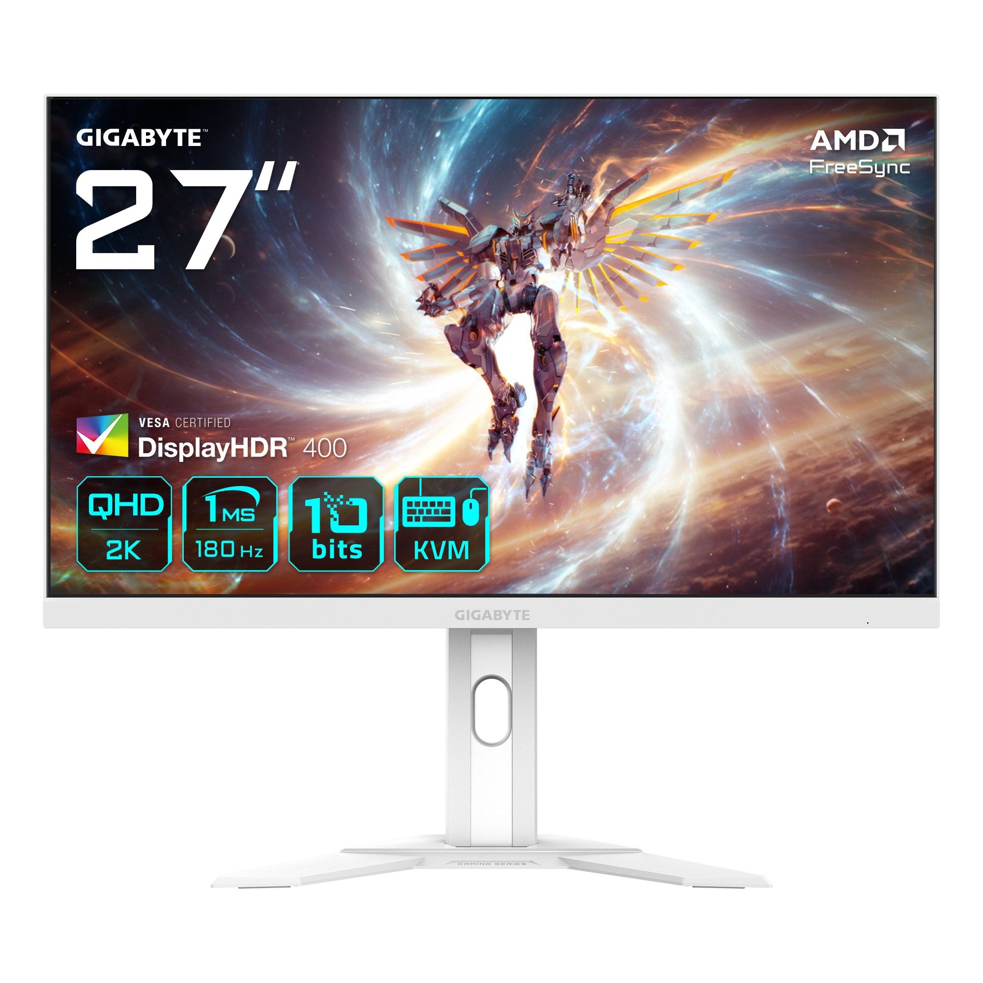 Gigabyte Gaming-monitor M27QA ICE, 68,5 cm / 27", QHD