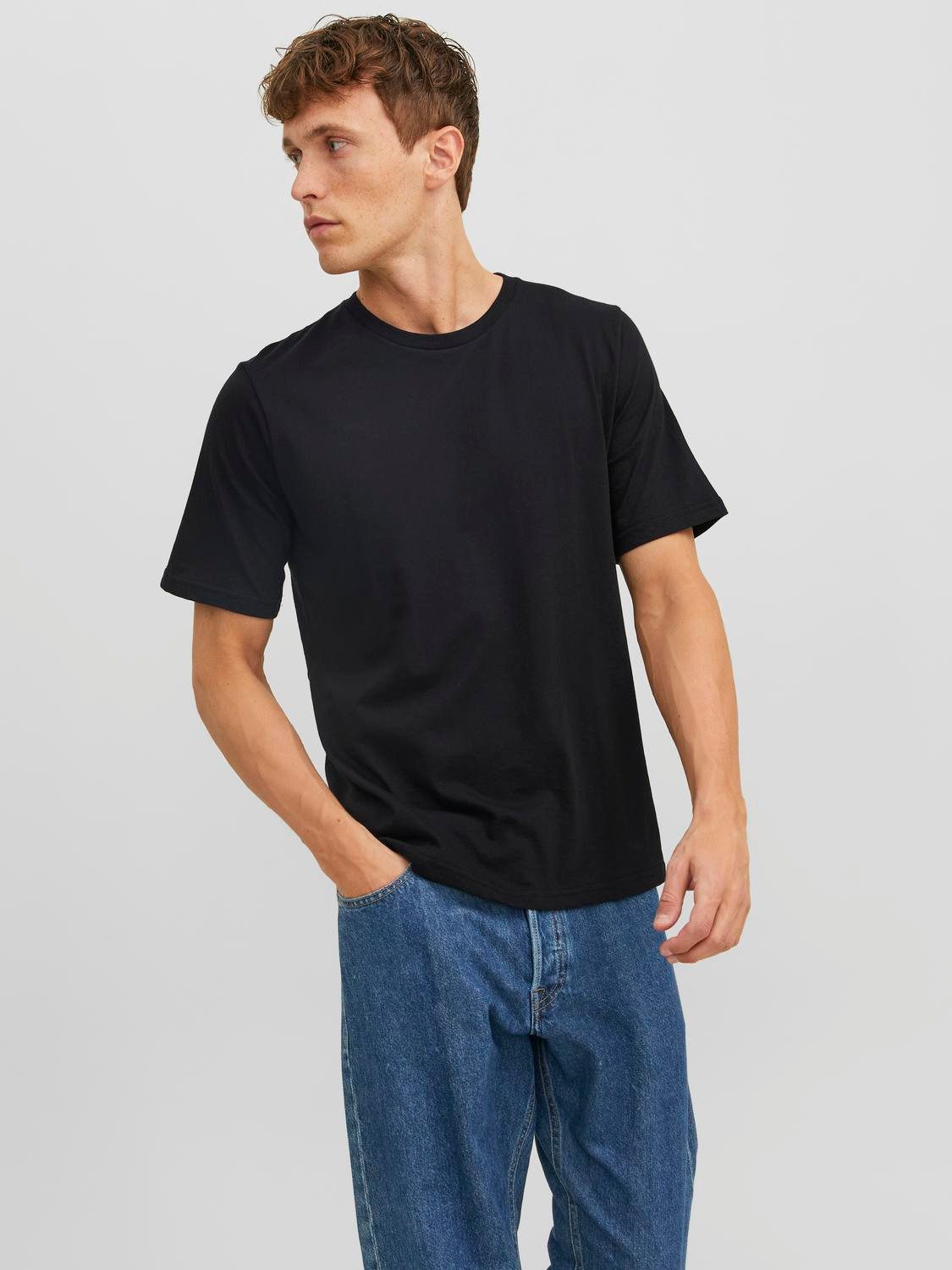 Jack & Jones Shirt met ronde hals JACUNDER TEE CREW NECK 3 PACK NOOS (set, 3-delig)