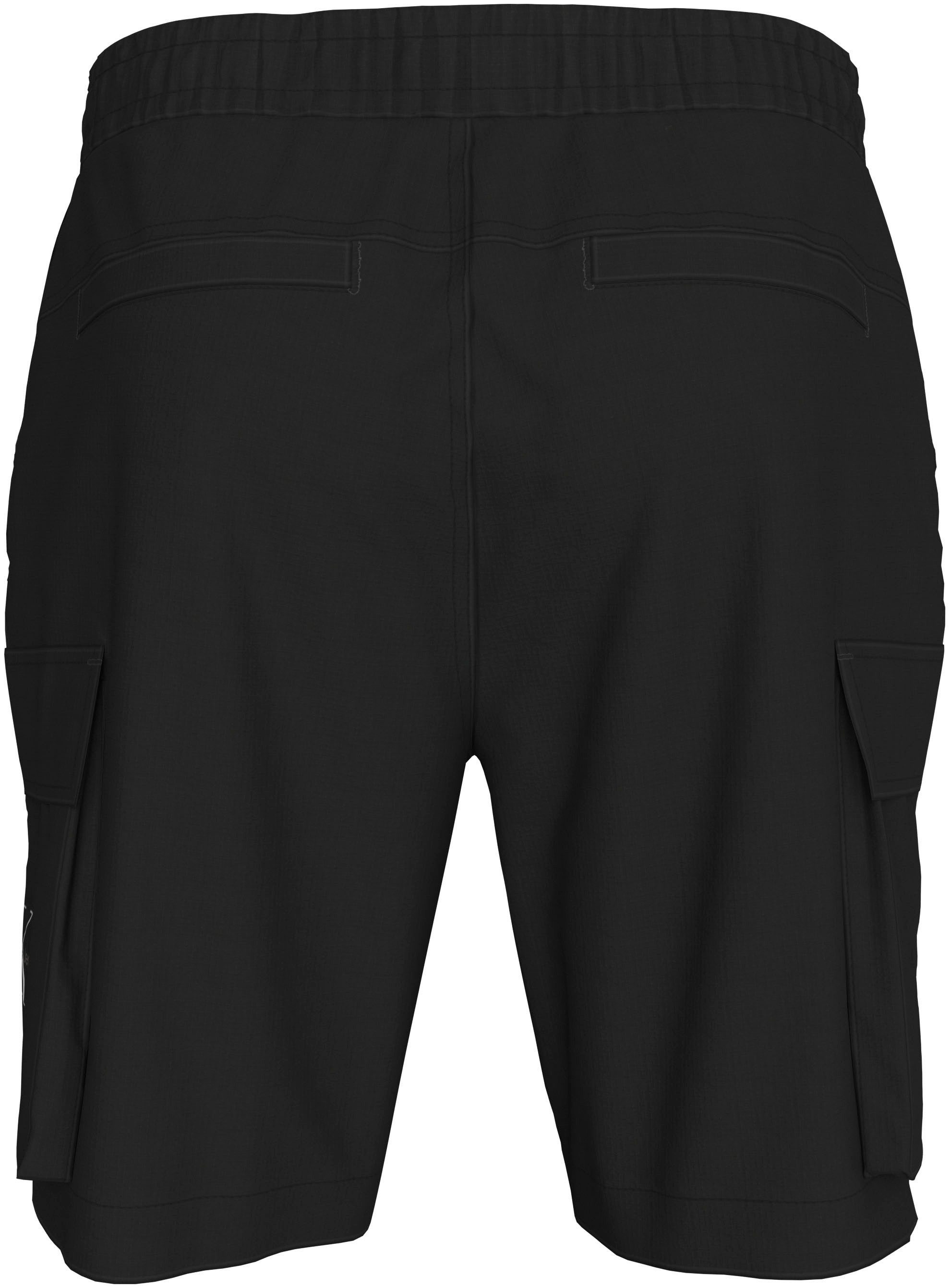 Calvin Klein Cargoshort CARGO SHORT met logopatch