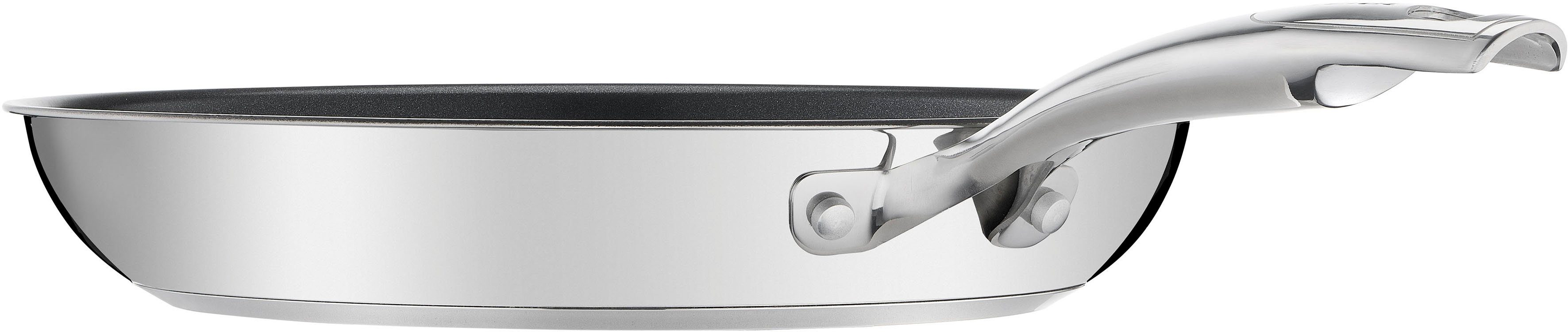 Tefal Koekenpan Duetto+ Premium roestvrij staal, inductiepan, temperatuurindicator, duurzaam