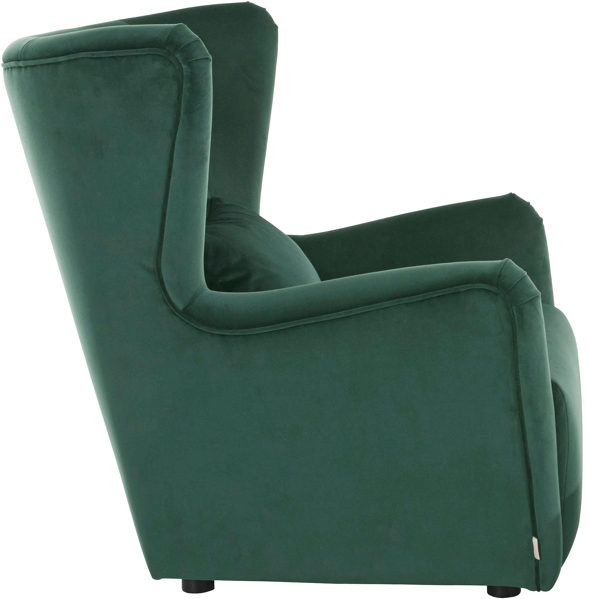 LeGer Home by Lena Gercke Oorfauteuil Levke Stoel naar keuze met of zonder hocker