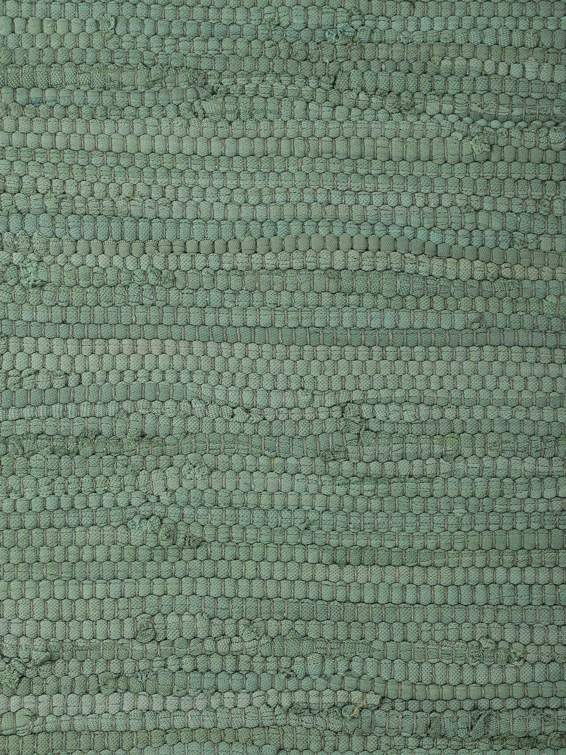 my home Loper Handgeweven uni , aan twee kanten te gebruiken vloerkleed Patchwork vloerkleed, puur katoen, handgeweven, effen, met franjes
