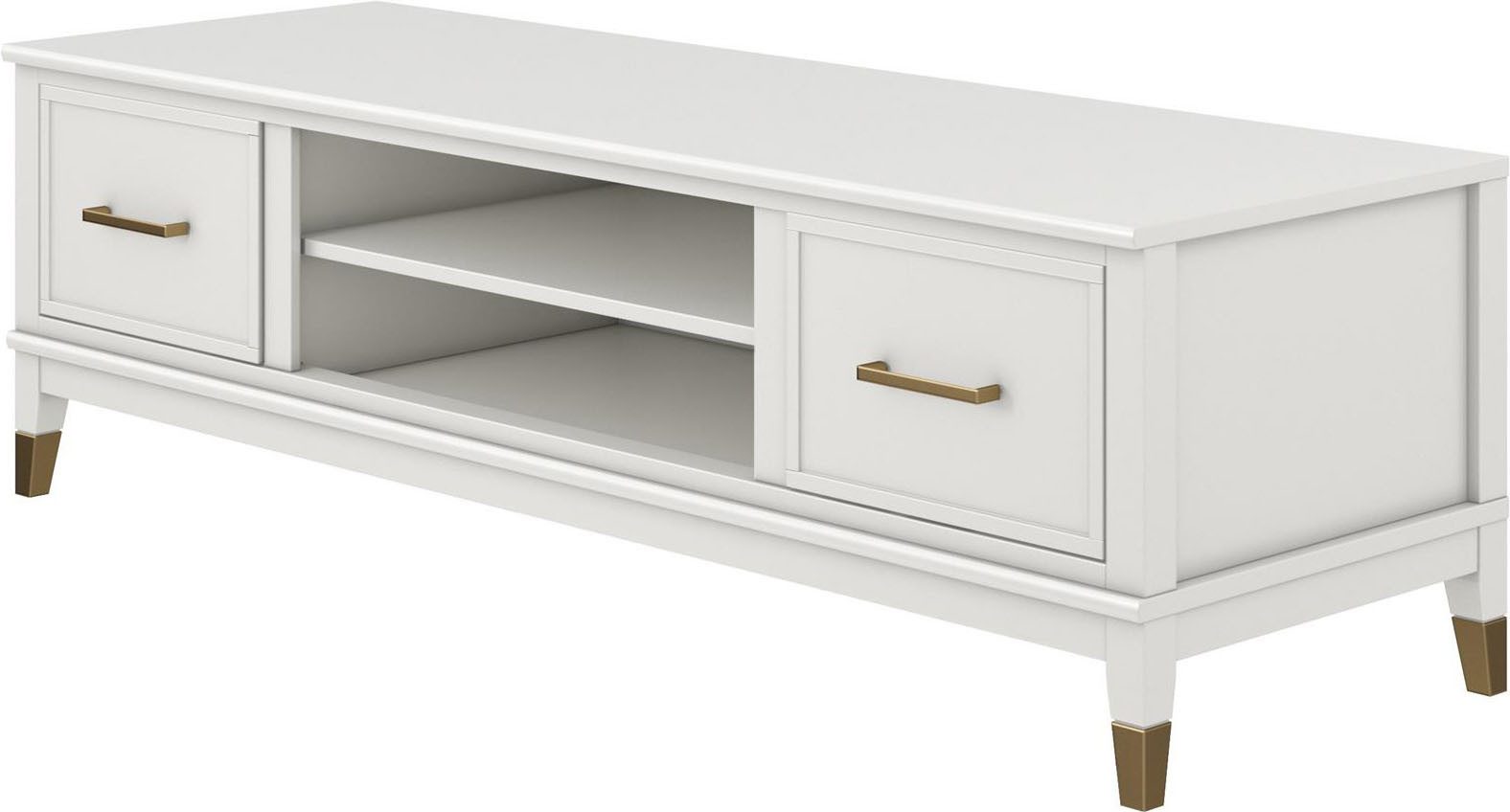 CosmoLiving by Cosmopolitan Tv-meubel Westerleigh Commode met 3 x kabeldoorvoeren, MDF, breedte 152 cm
