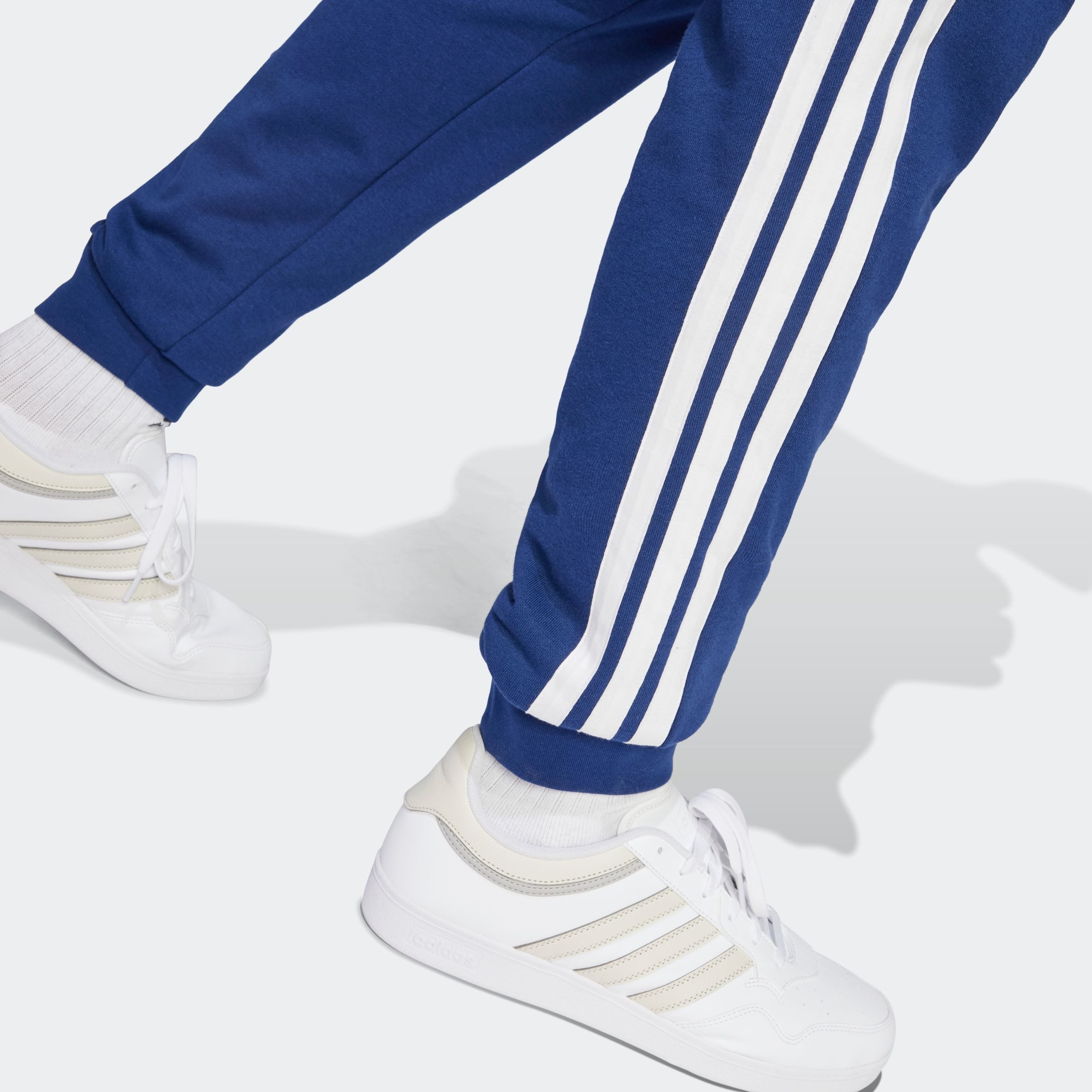 adidas Sportswear Sportbroek M 3S FT TC PT Joggingbroek van zacht French Terry materiaal (1-delig)