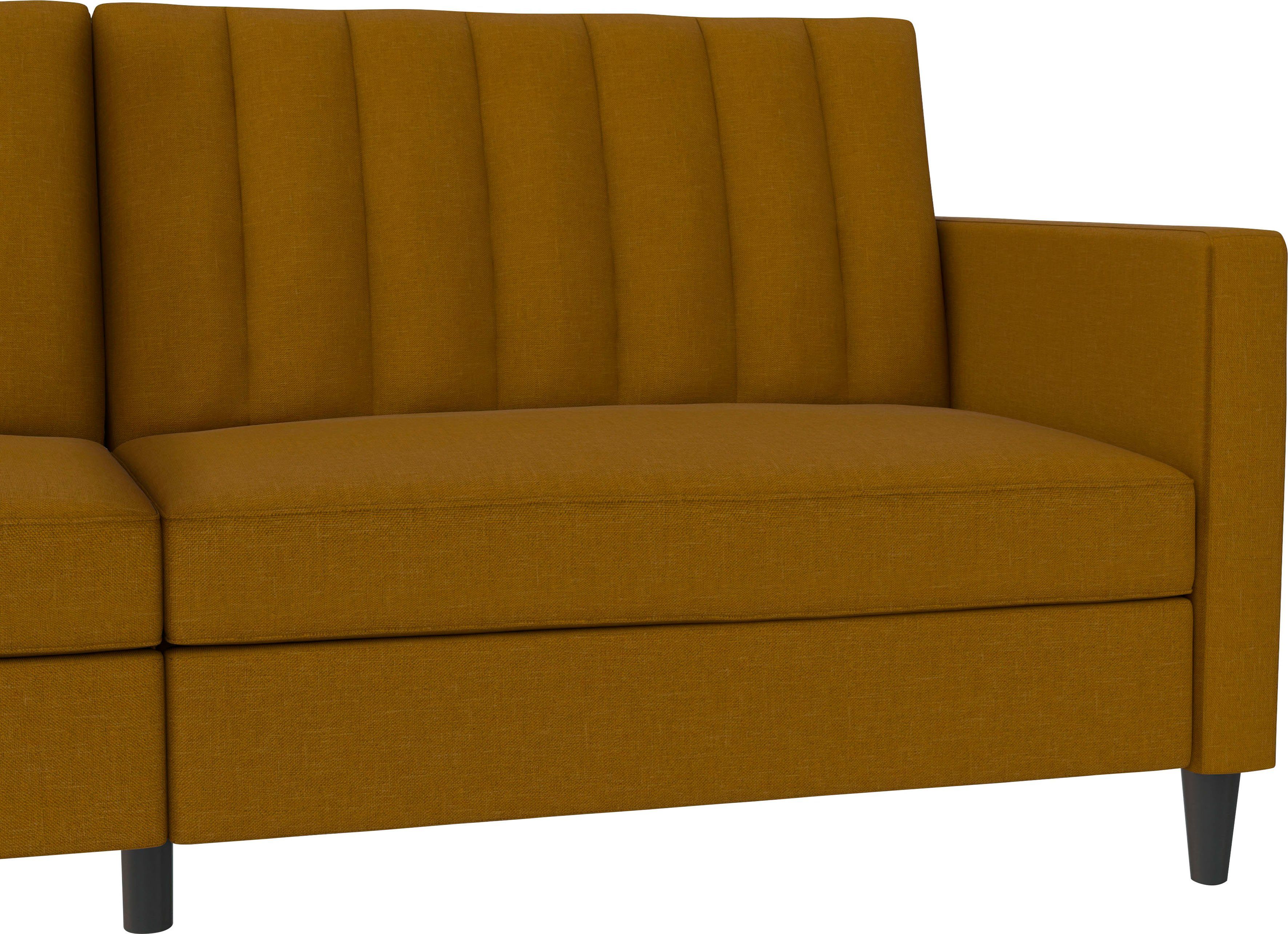 Dorel Home 3-zitsbank Celine Rugleuning 2-delig en 3-voudig verstelbaar, zithoogte 43 cm
