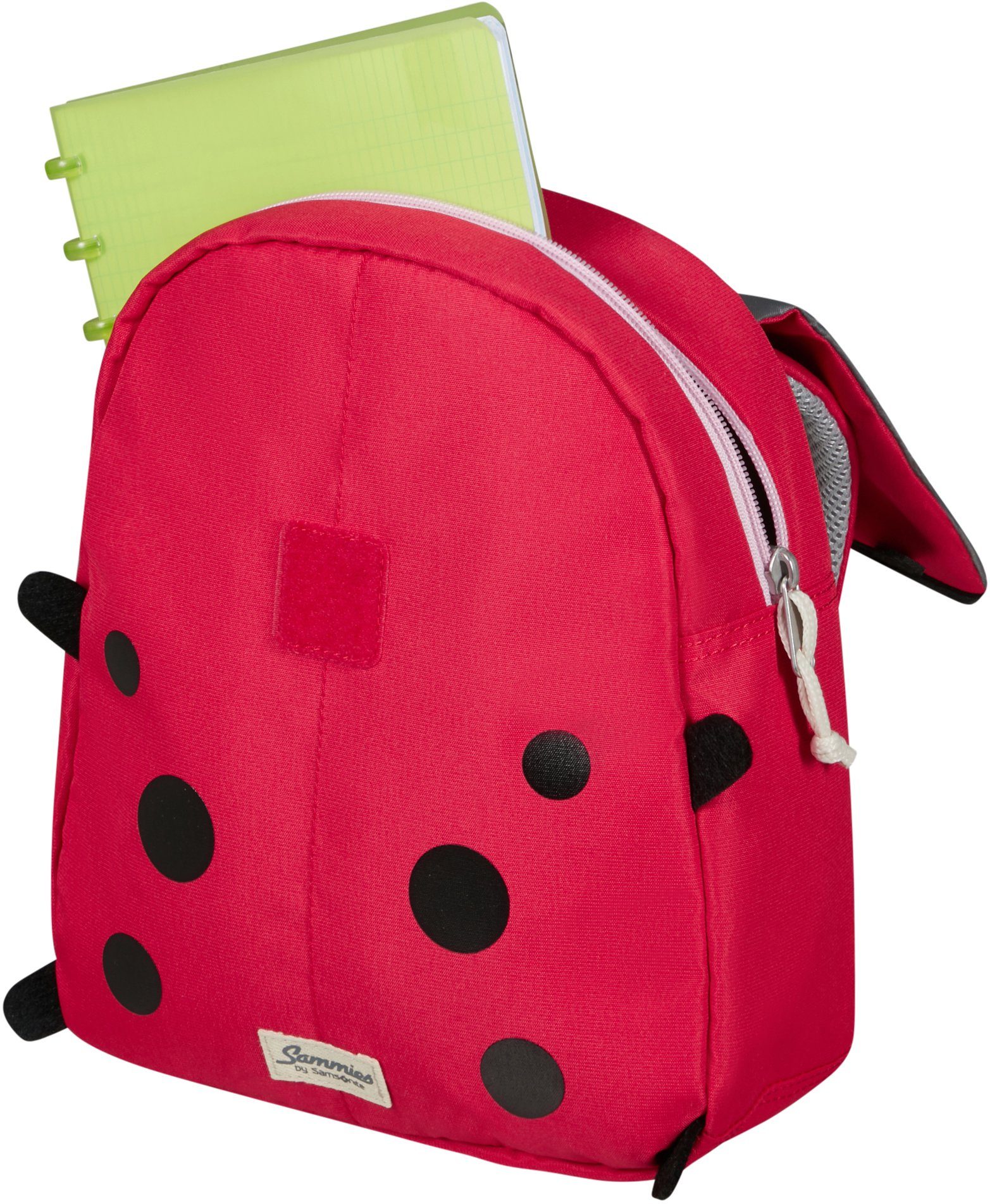 Samsonite Kinderrugzak Happy Sammies ECO, S, Ladybug Lally Kindertuin rugzak, kinder vrijetijds rugzak, kinder-backpack