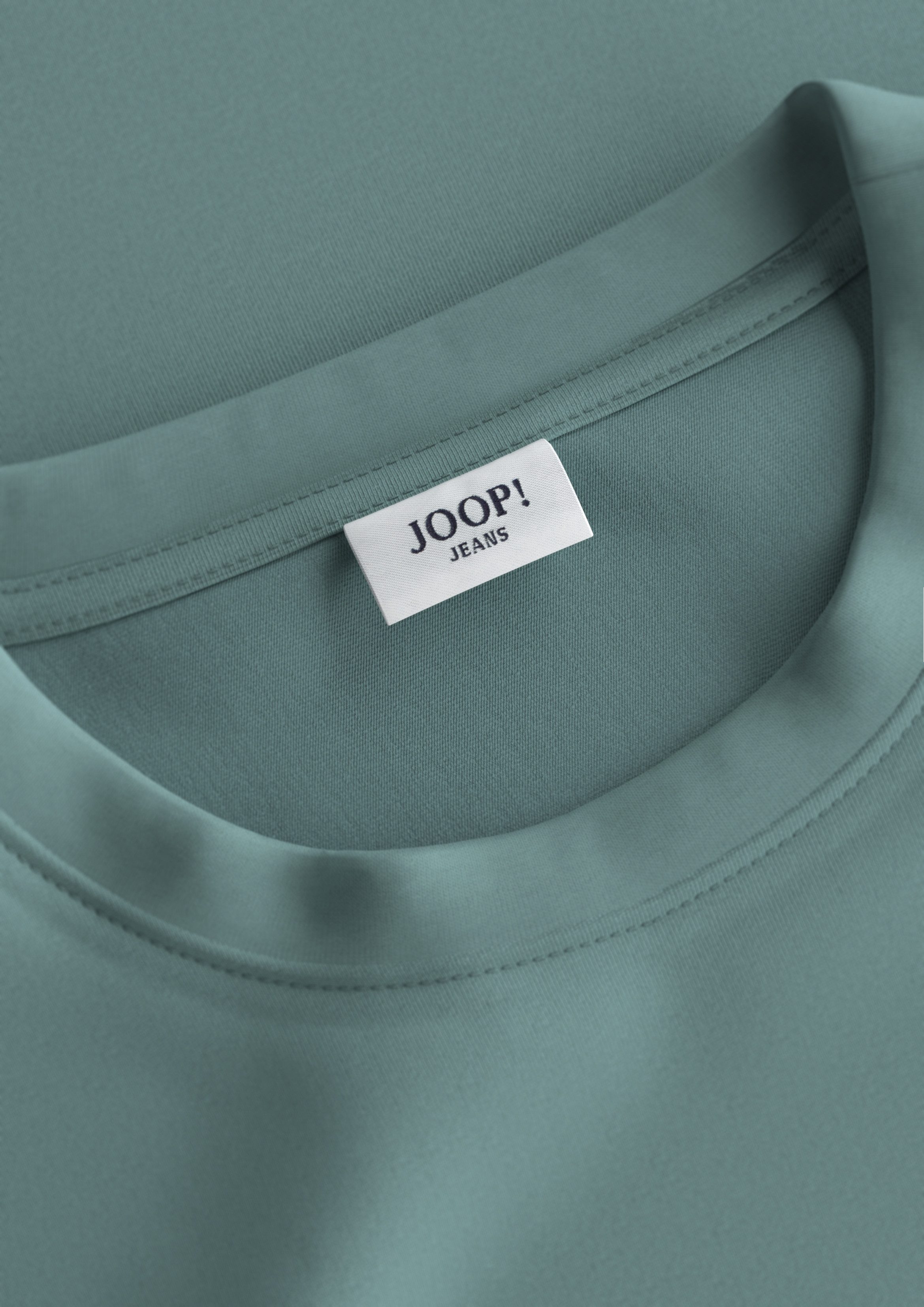 Joop Jeans Shirt met korte mouwen Alphis Met ton-in-ton logo-print