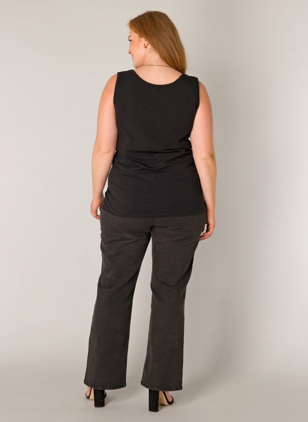 Base Level Curvy Lange top in grote maten