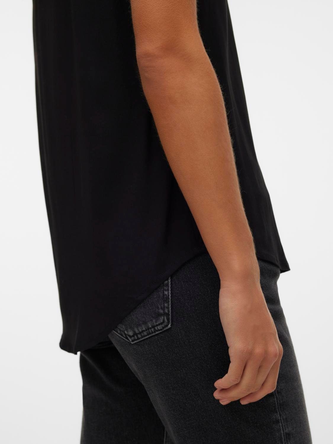 Vero Moda Shirt VMBELLA SS TOP WVN GA NOOS