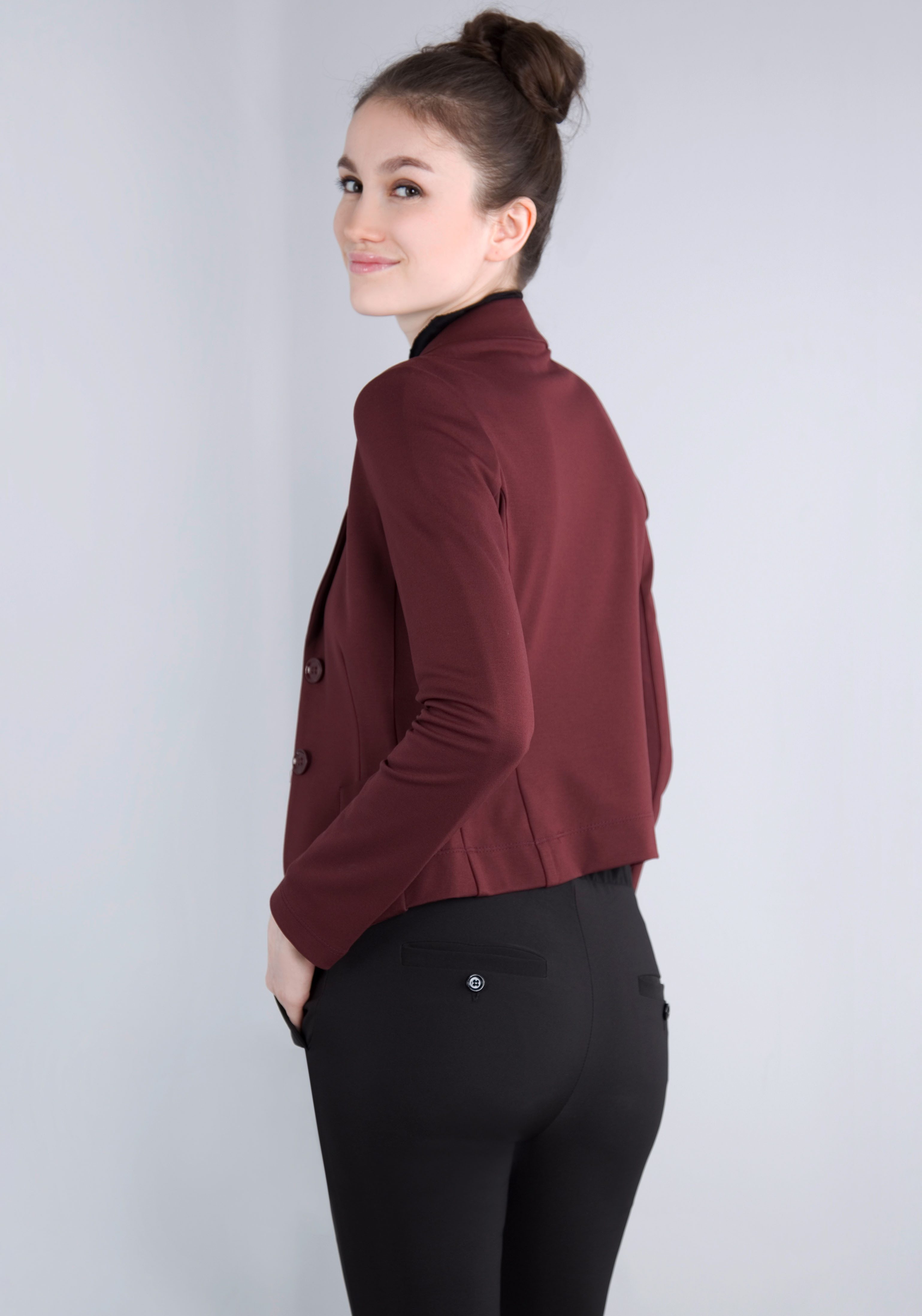IMPERIAL Korte blazer IMP-J S24ABE in athleisure-look