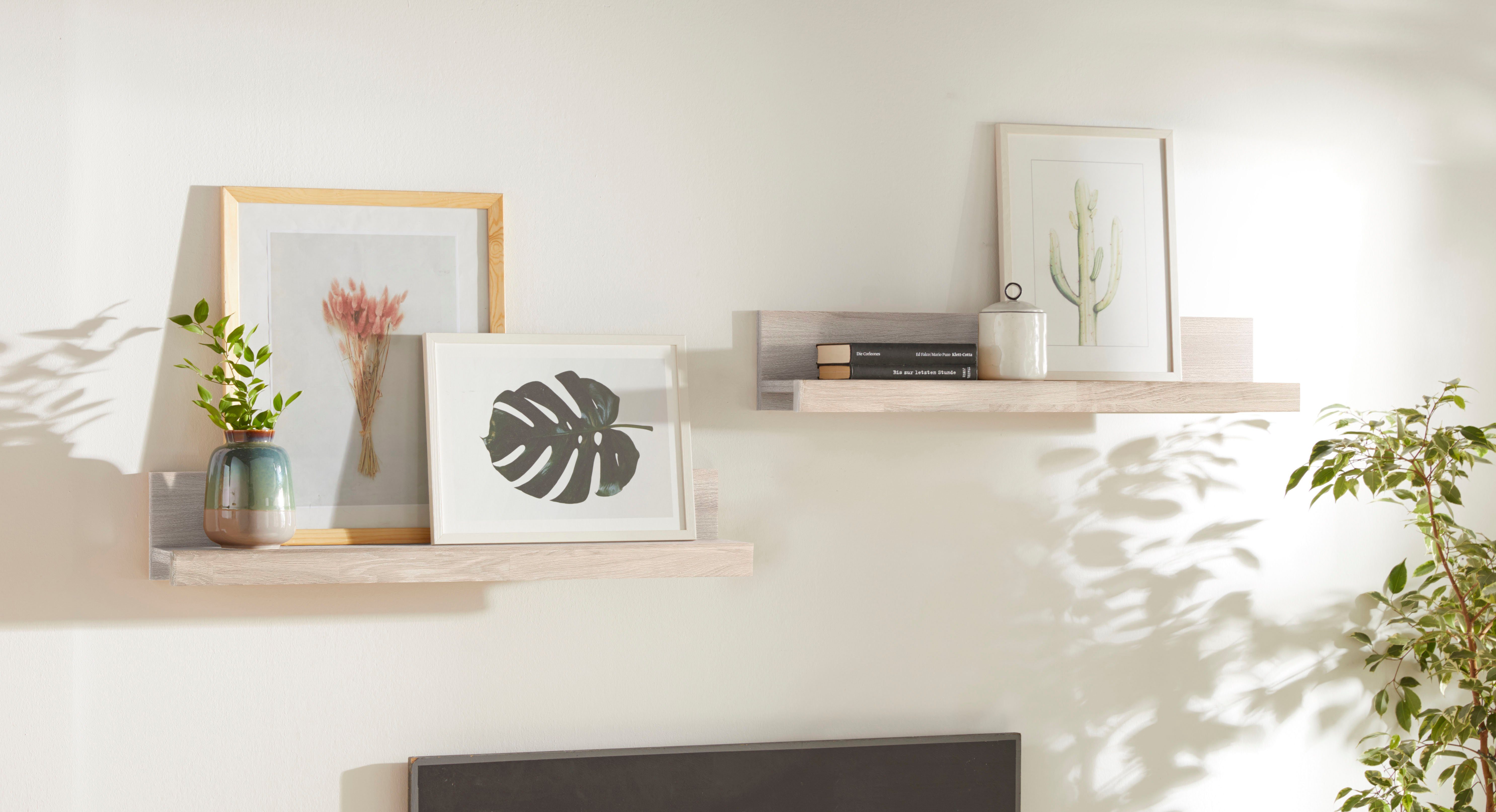Home affaire Wandplank Silkeborg (set, 2 stuks)