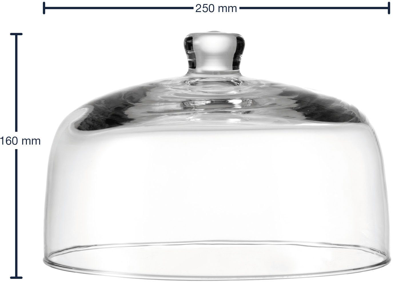 LEONARDO Beschermhoes Bel, TWENTY 4 Glas, handgemaakt uniek stuk