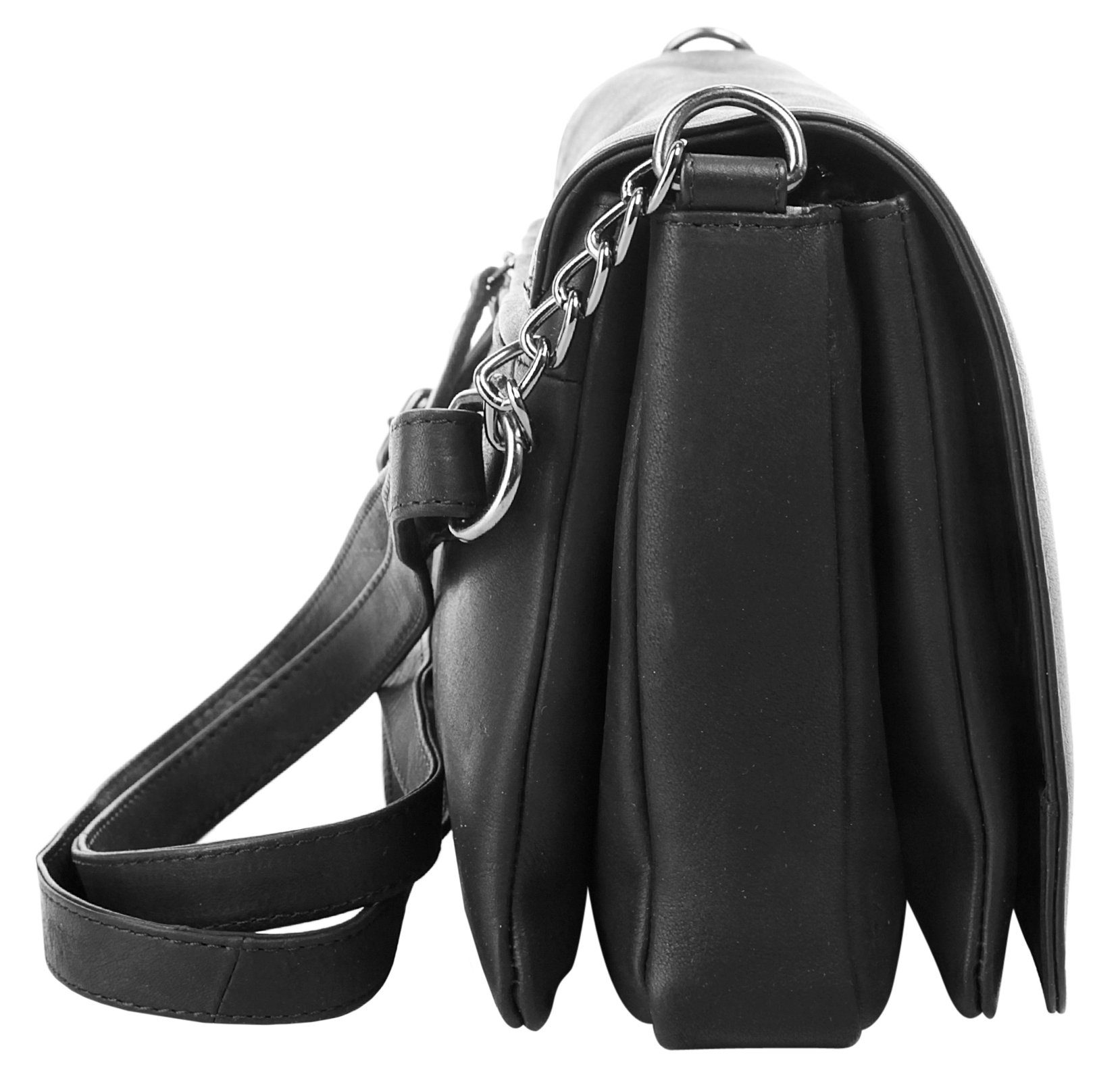 Cluty Schoudertas echt leder