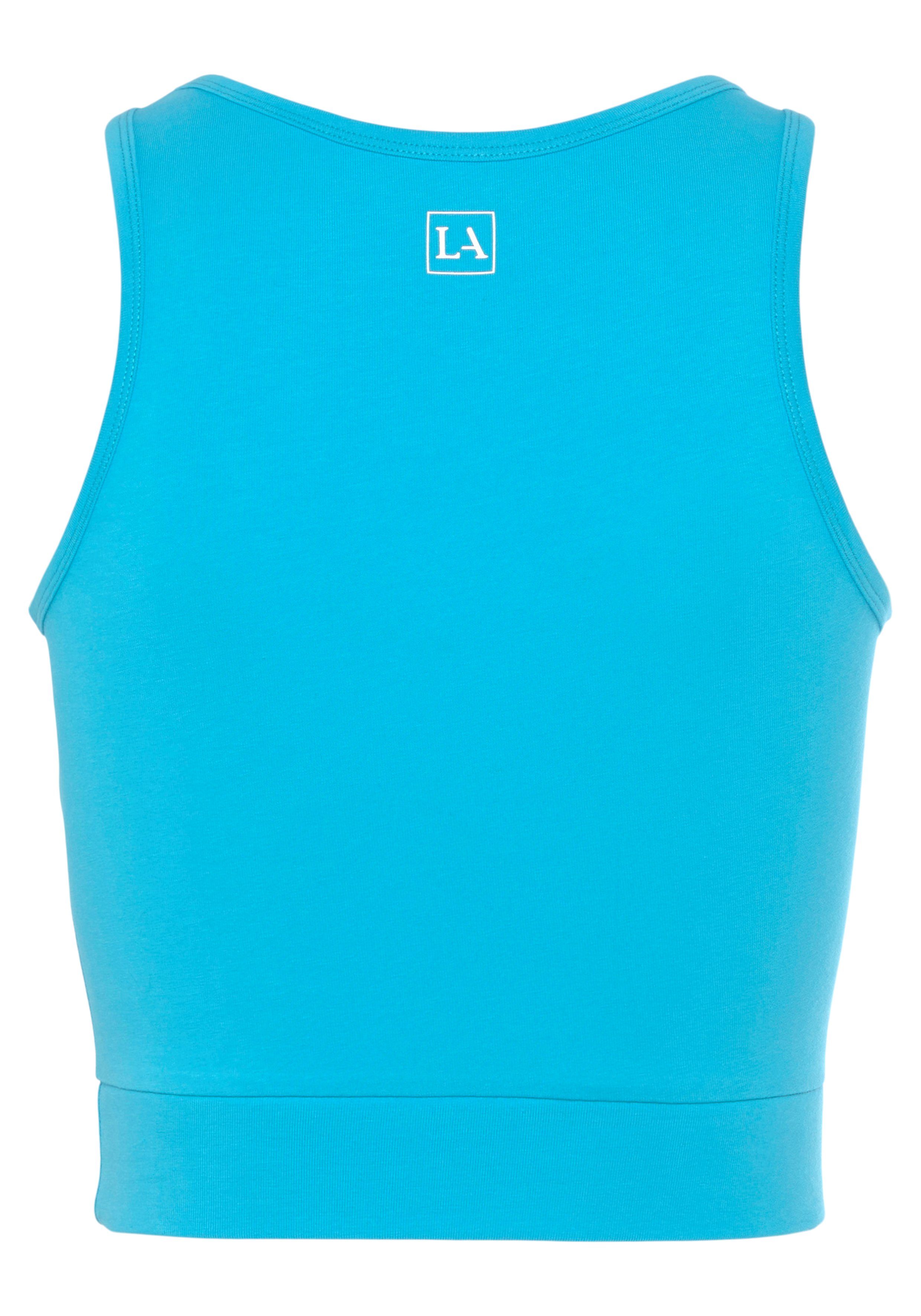 active by Lascana Sporttop Crop-top met brede bandjes