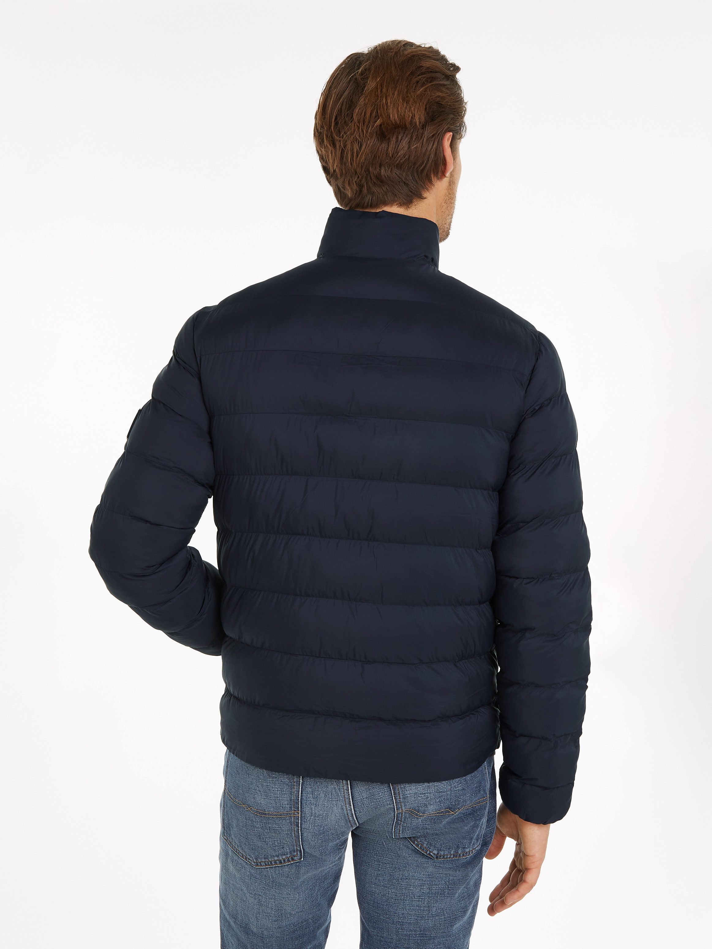 Tommy Hilfiger Gewatteerde jas MID WEIGHT STAND COLLAR JACKET