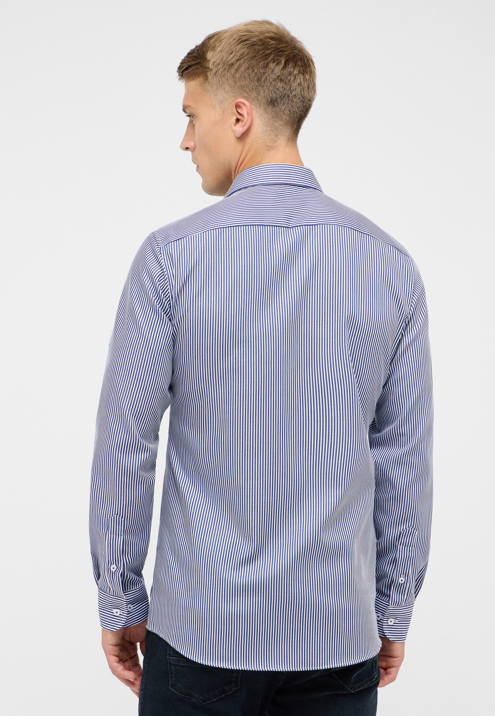 Eterna Overhemd met lange mouwen Slim fit
