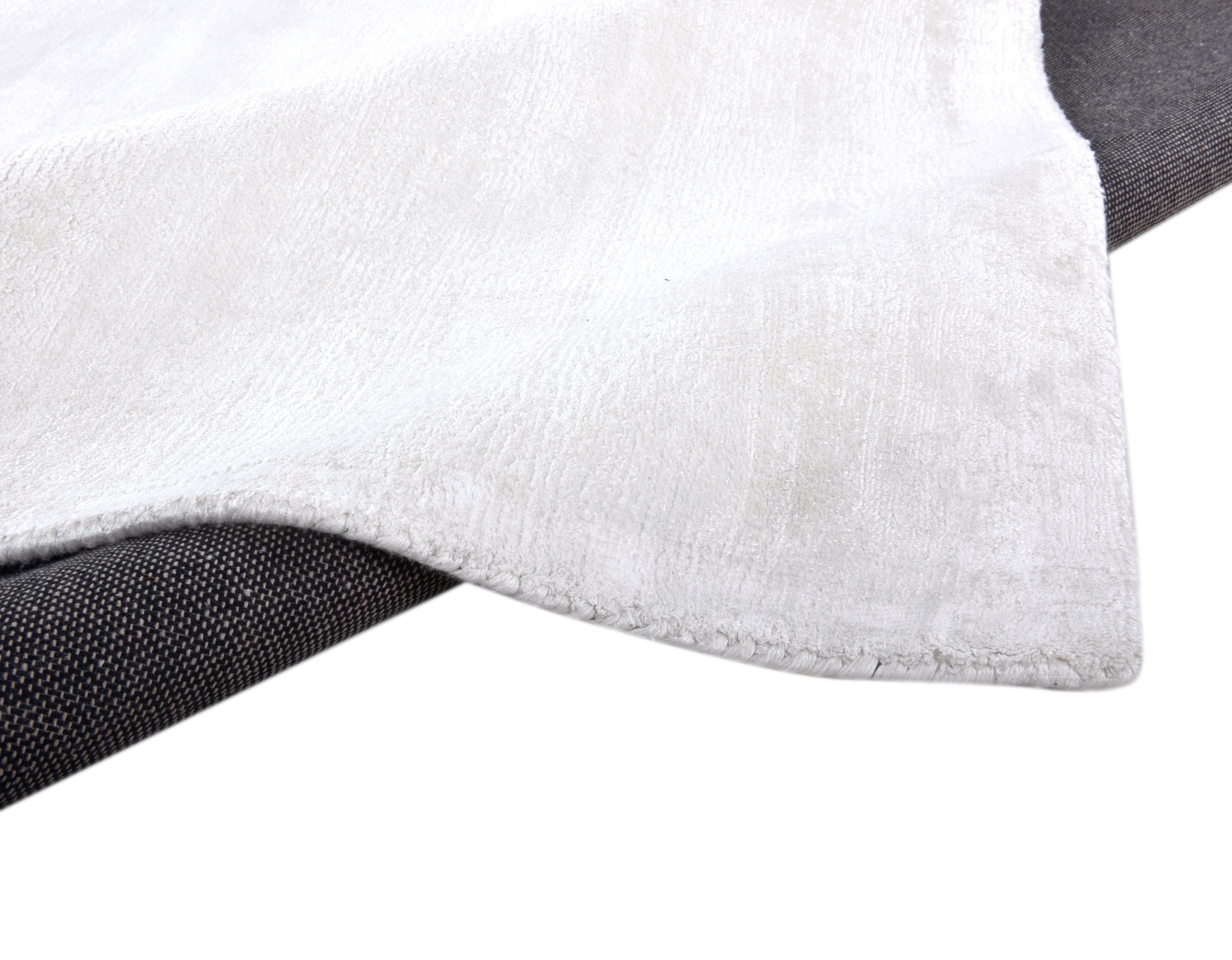 TOM TAILOR HOME Vloerkleed Shine uni Handgeweven vloerkleed, 100% viscose, met de hand geweven, met elegante glans