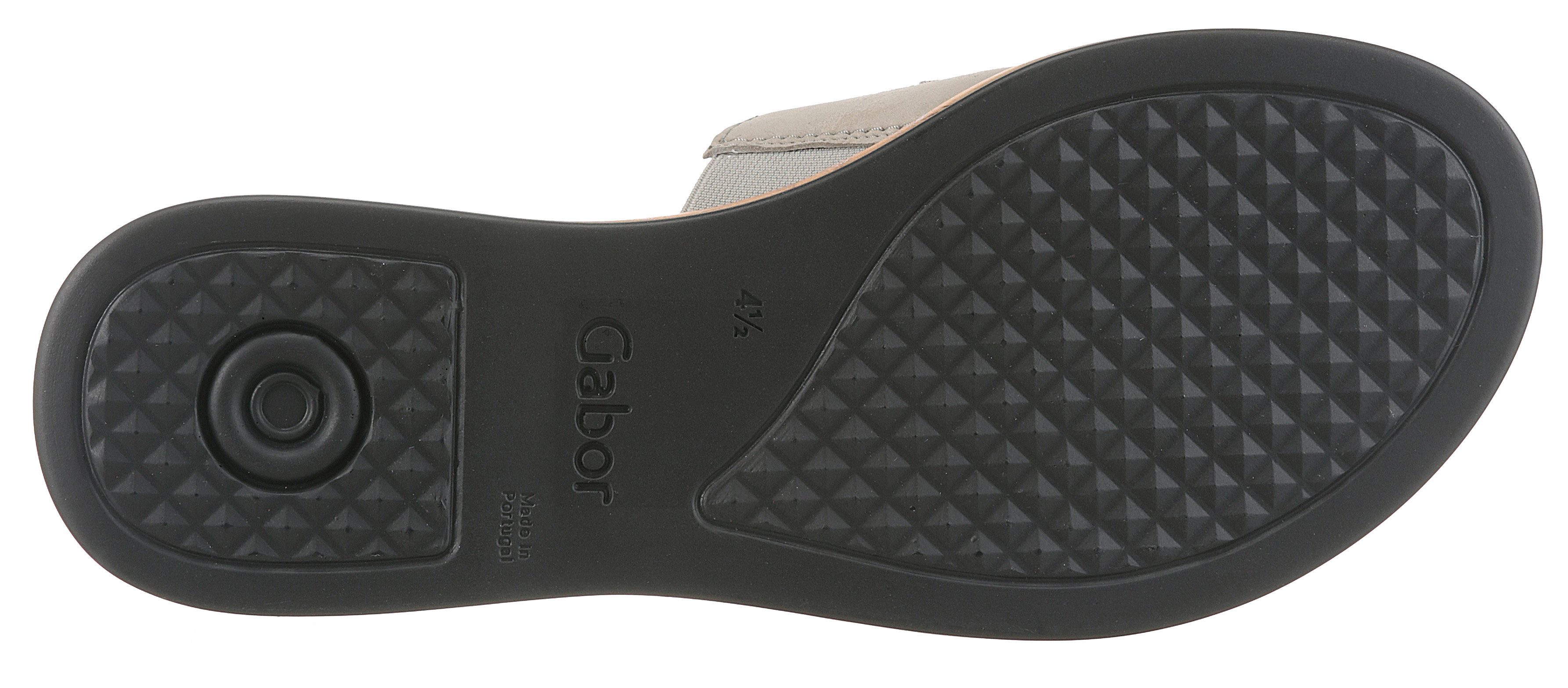 Gabor Slippers Rhodos , zomerschoen, instapschoen, comfortabele schoen in breedte g (=breed)