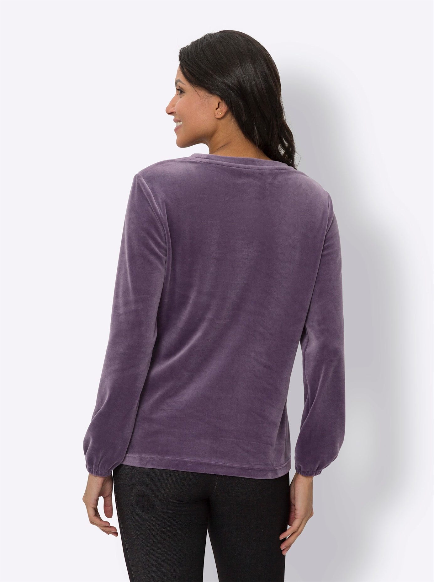 Shirt met lange mouwen Nicki-Shirt (1-delig)