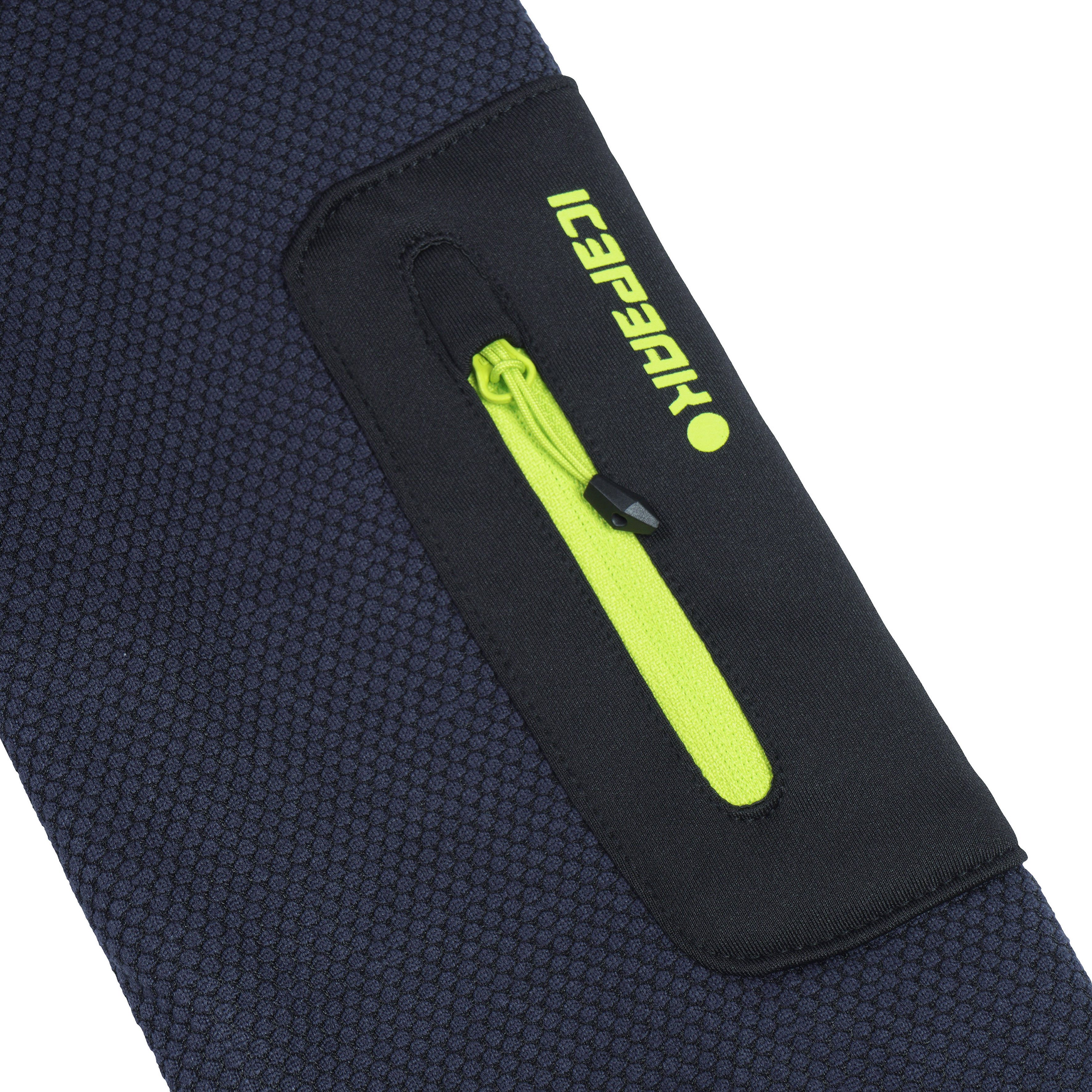 Icepeak Functioneel jack K FLEECEJAS KEVELAER met hoge staande kraag