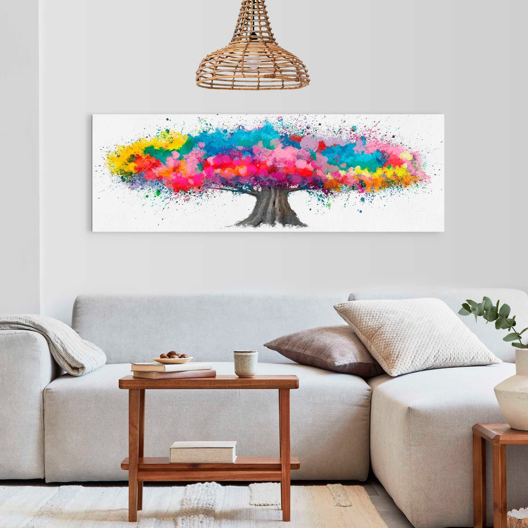Reinders! Decoratief paneel Kleurrijke boom